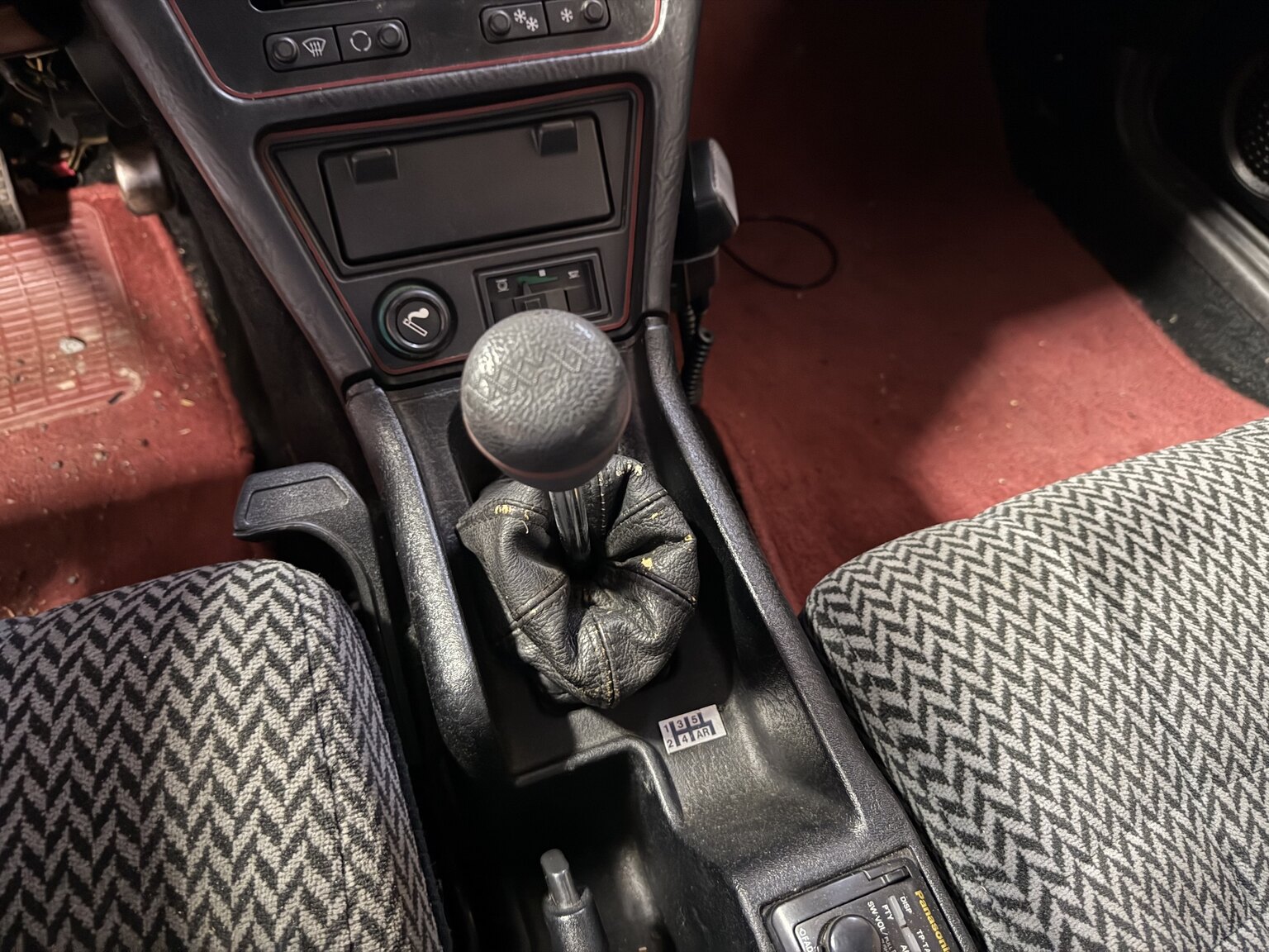 Interiörbild 1988 Citroën CX 25 2.5 GTi Turbo II