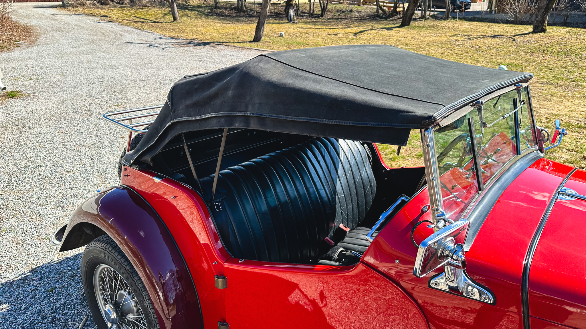 Aussenfoto 1951 MG TD MIDGET