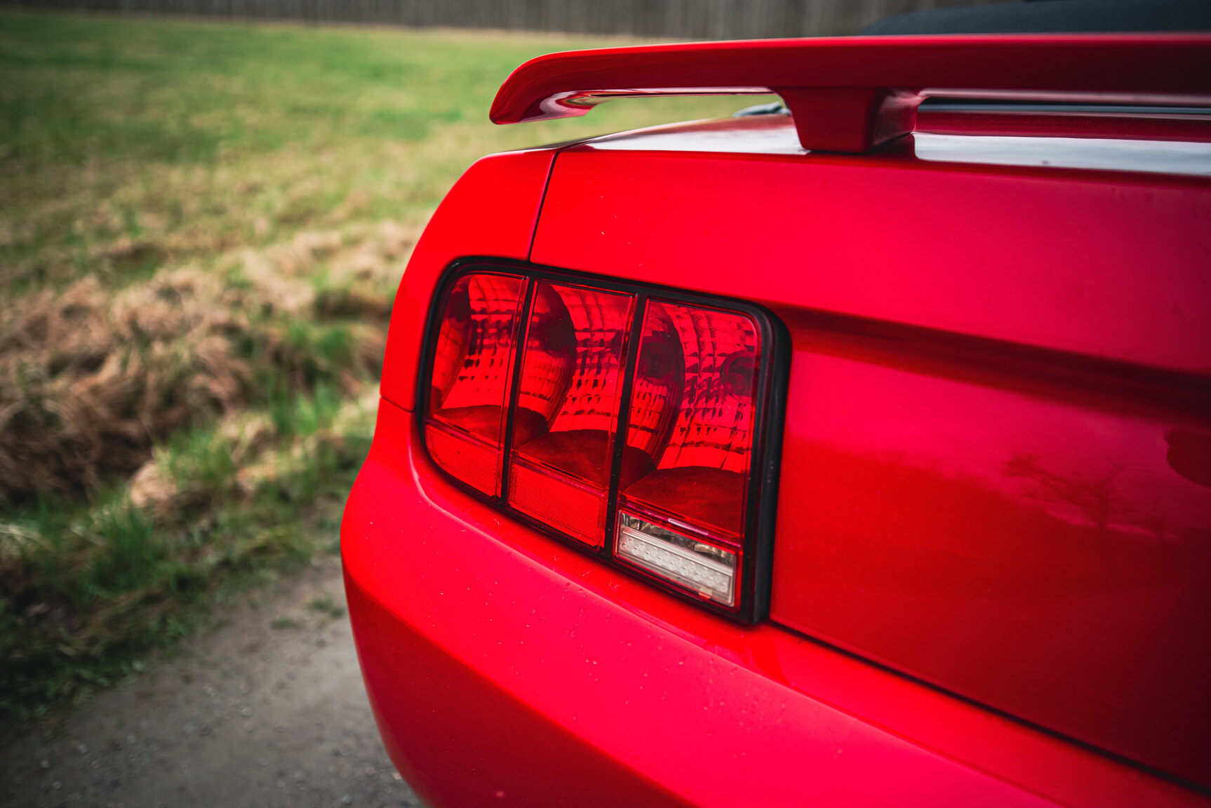 Exterior image of 2009 Ford Mustang V8 GT Convertible