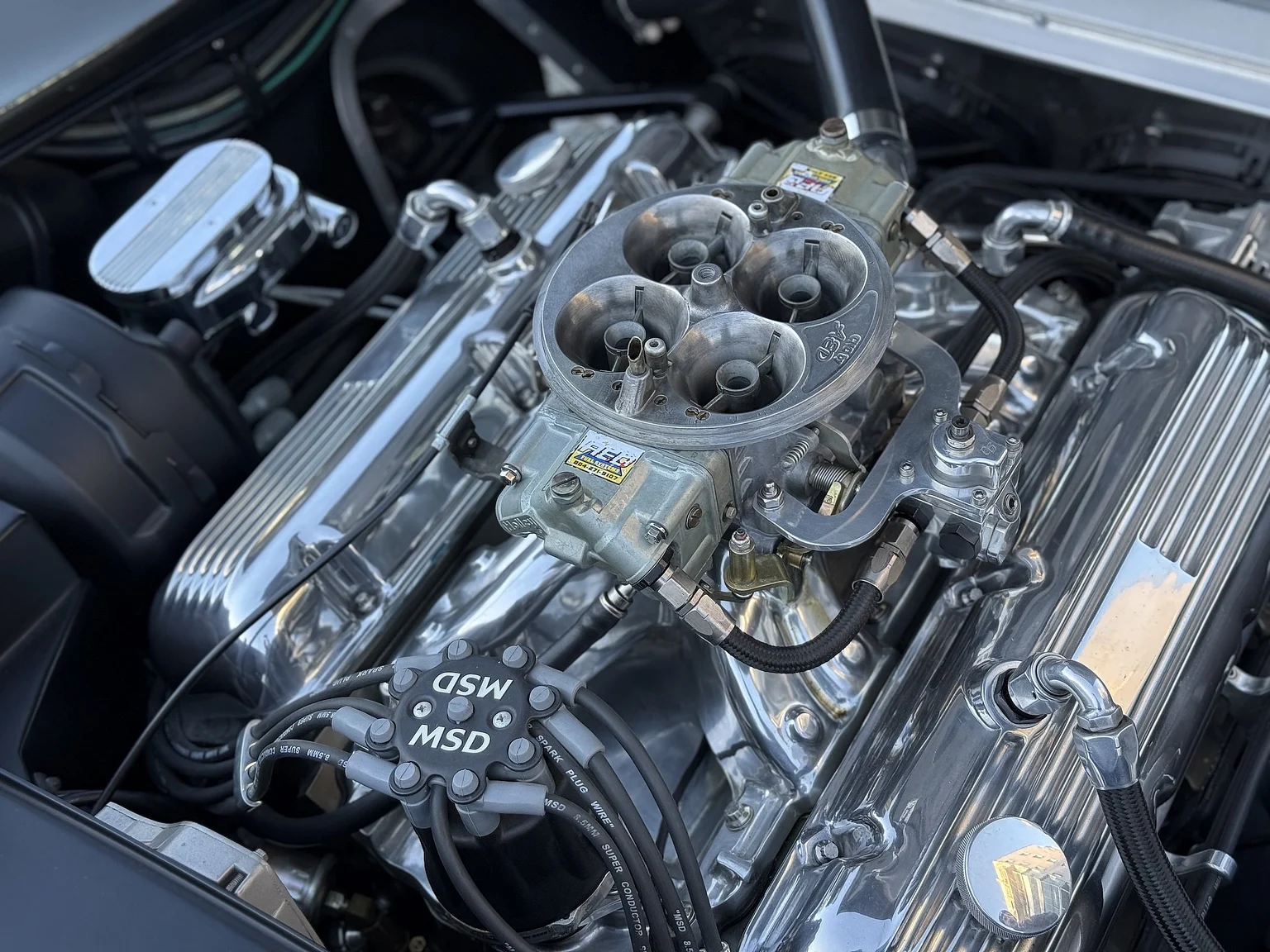 Image of 1971 Chevrolet Corvette Stingray Special 598 cui V8 795 hk (4) mechanics