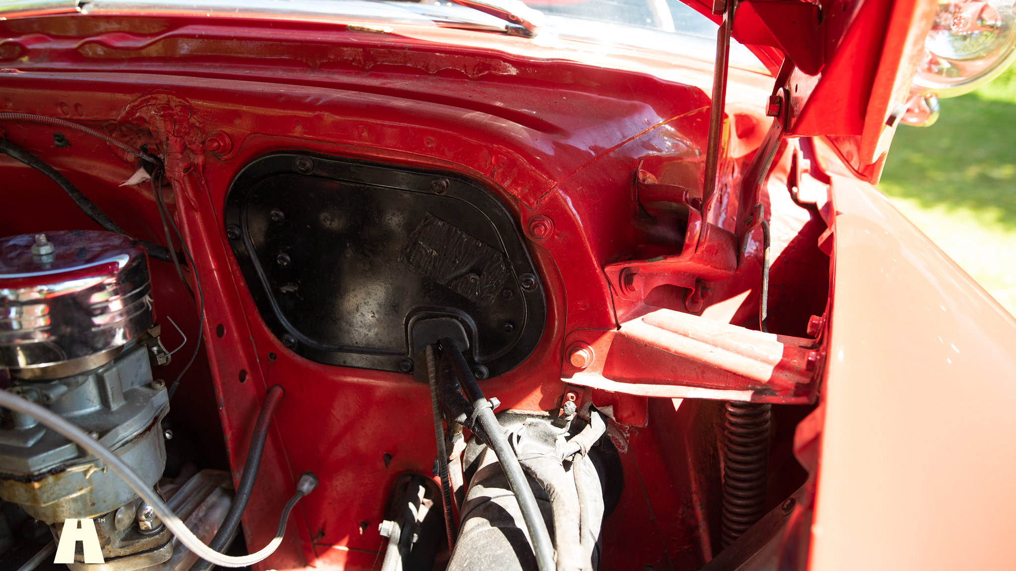 Image of 1952 Chevrolet Sedan Delivery Fire Truck mechanics (21)