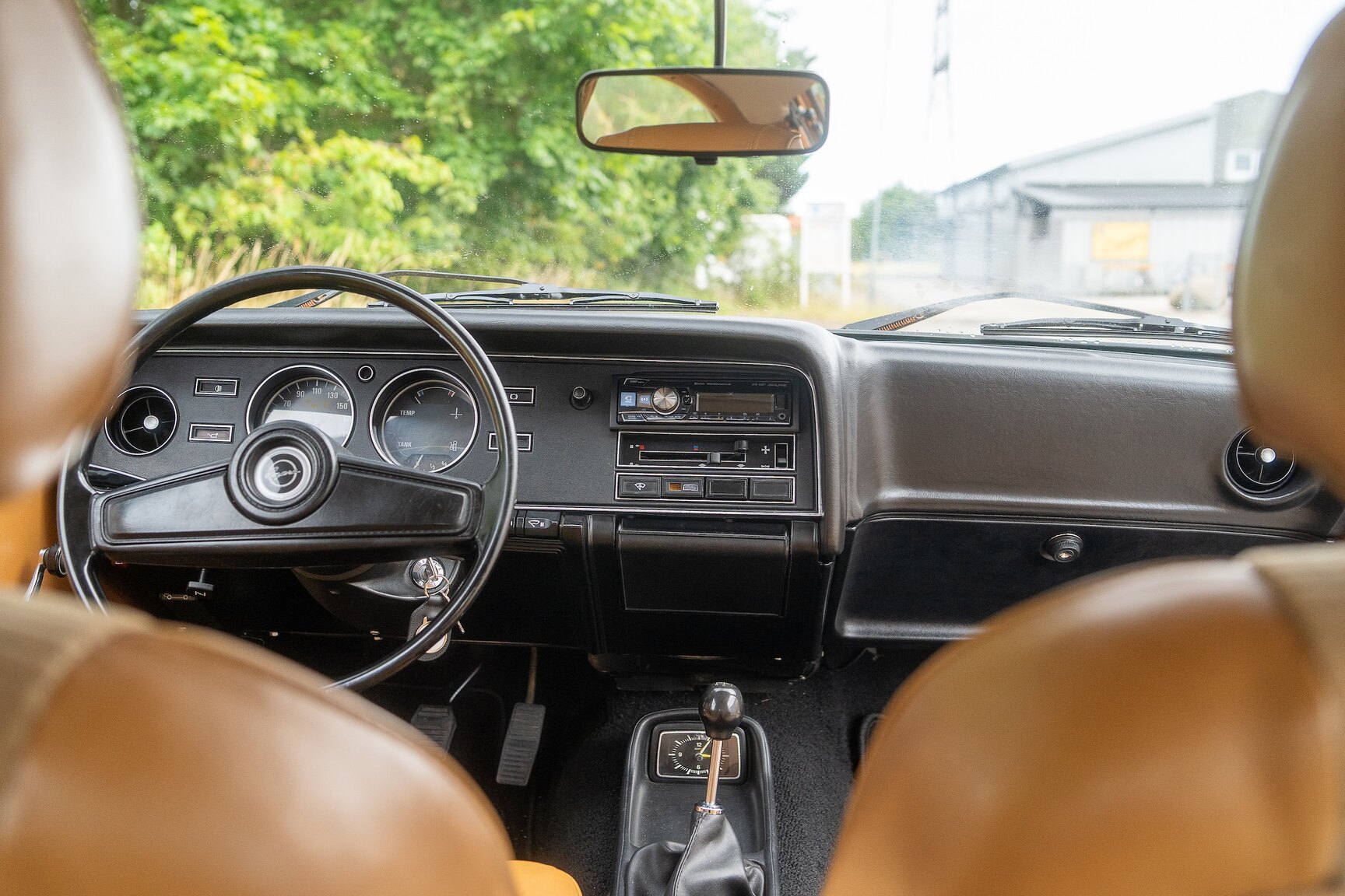 Interiörbild 1975 Ford Capri 1600