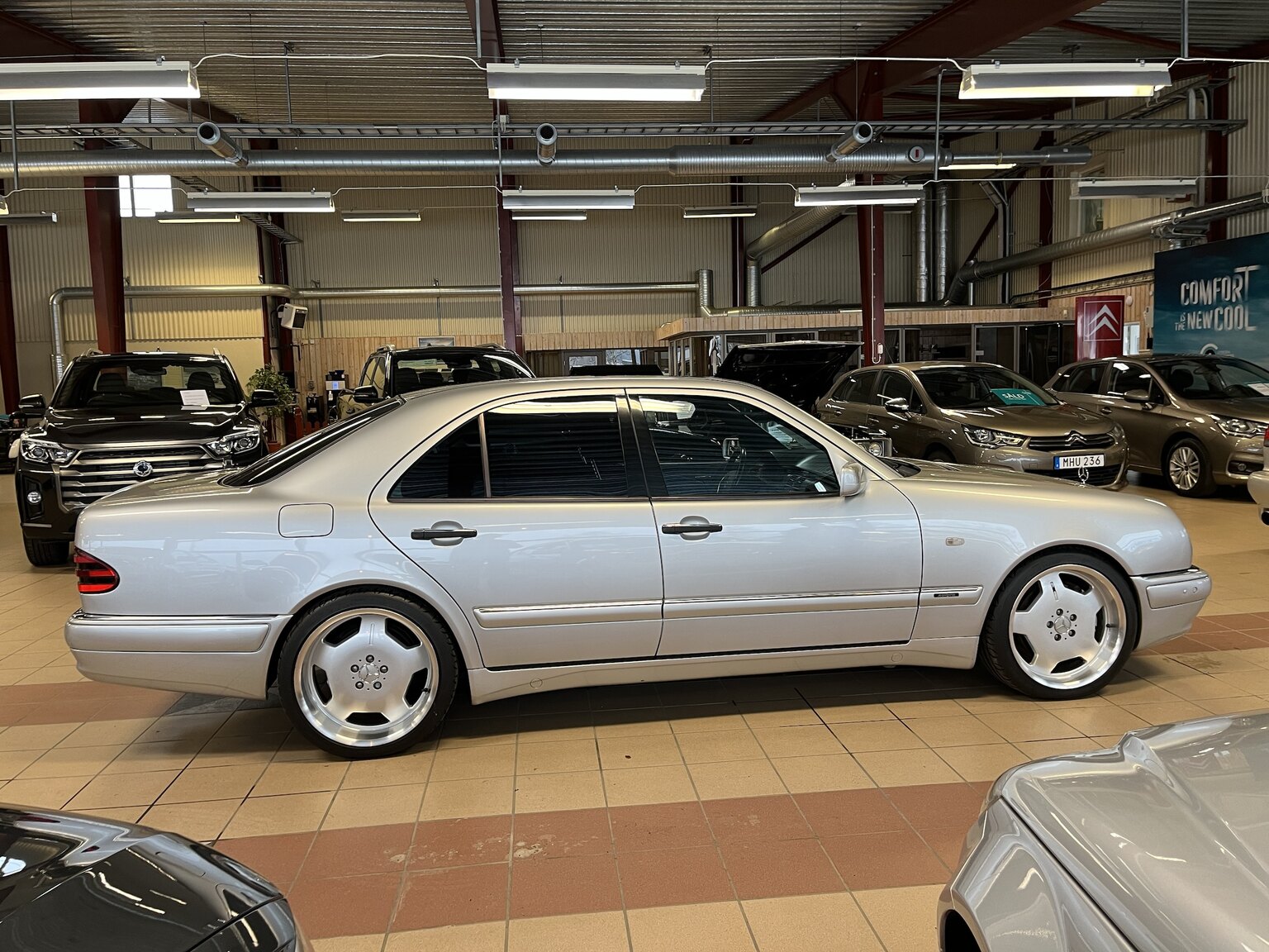 Exterior image of 1998 Mercedes-Benz E55 AMG