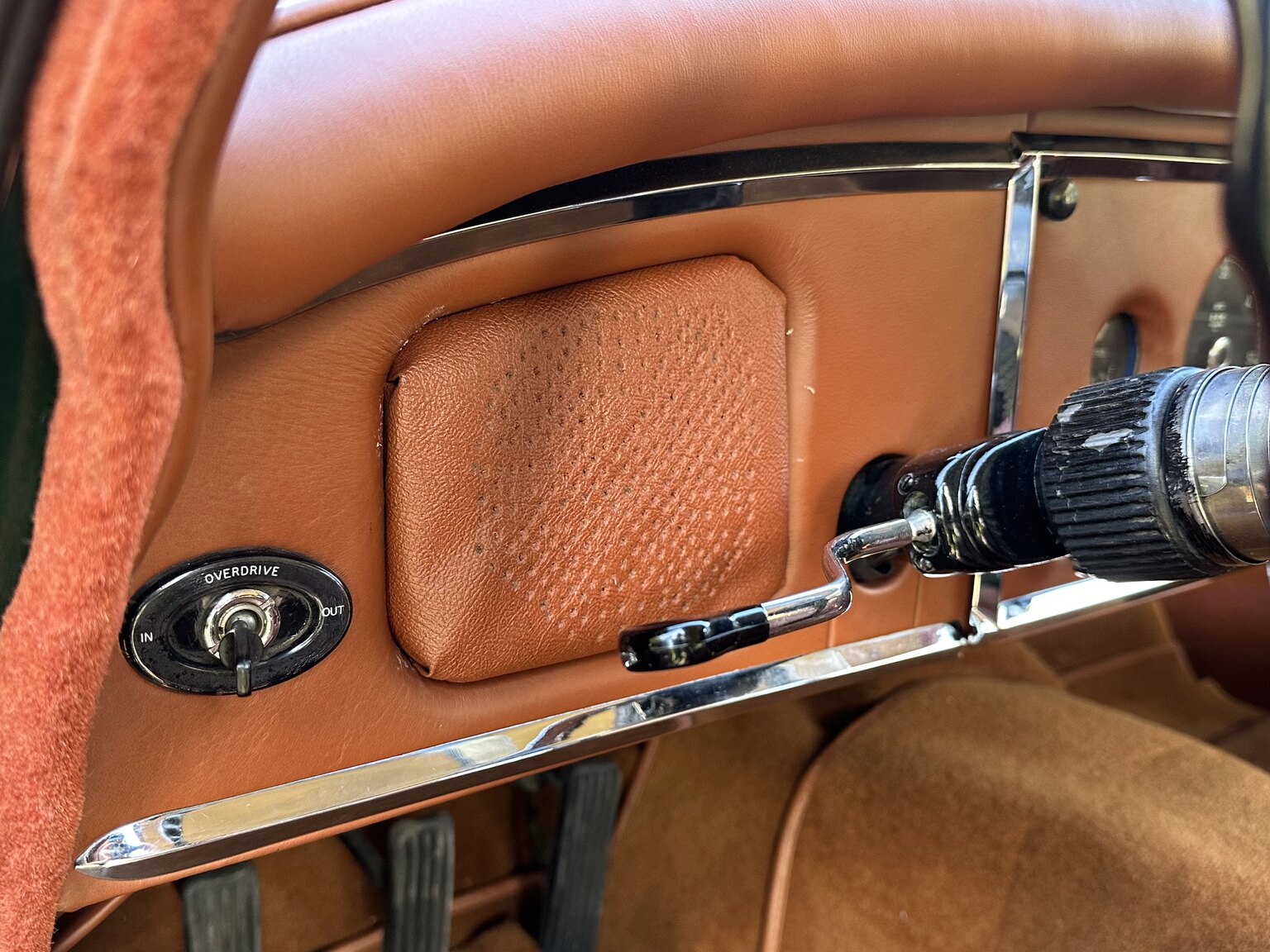 Interiörbild 1958 Jaguar XK150