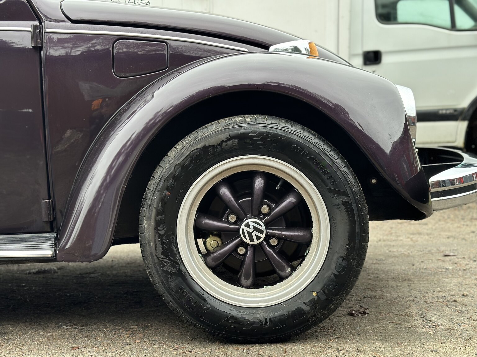 Exteriörbild på 1968 Volkswagen Beetle 1500 Cabriolet