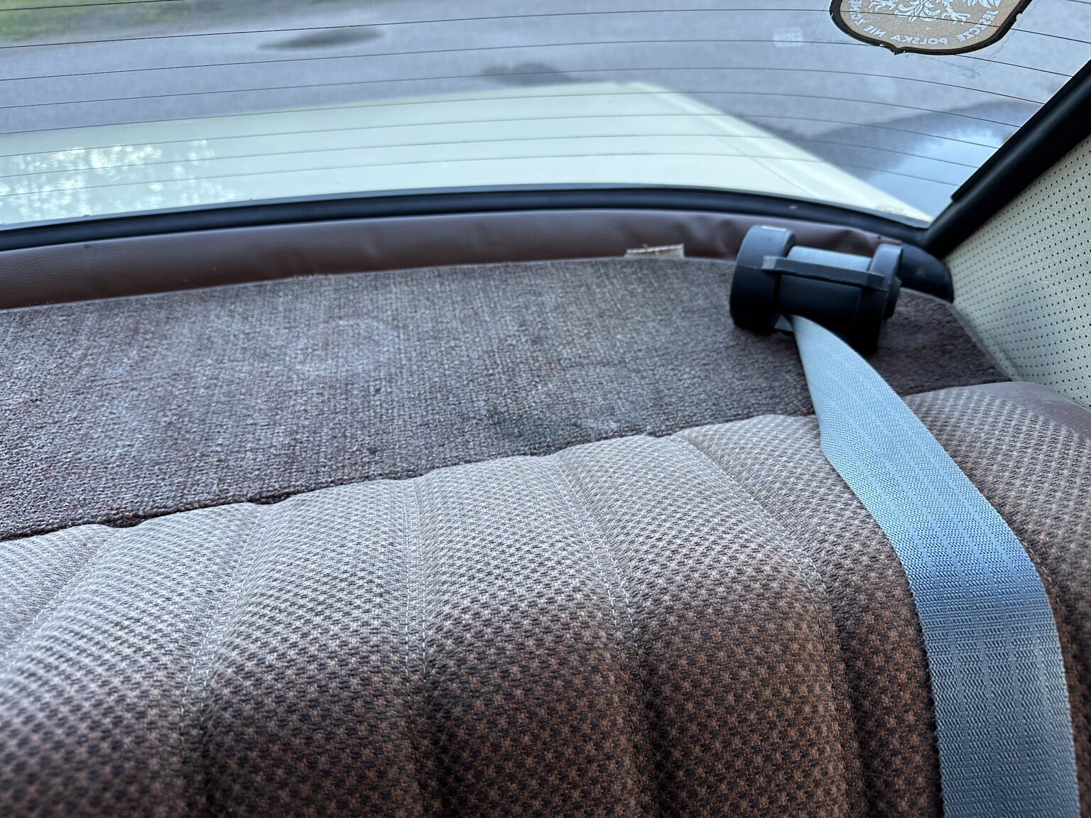 Interiörbild 1974 Mercedes Benz 230.6