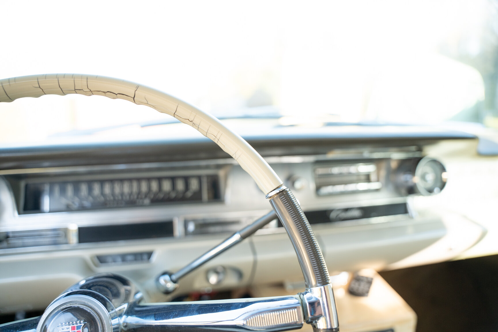 Interiörbild 1962 Cadillac Coupé De Ville
