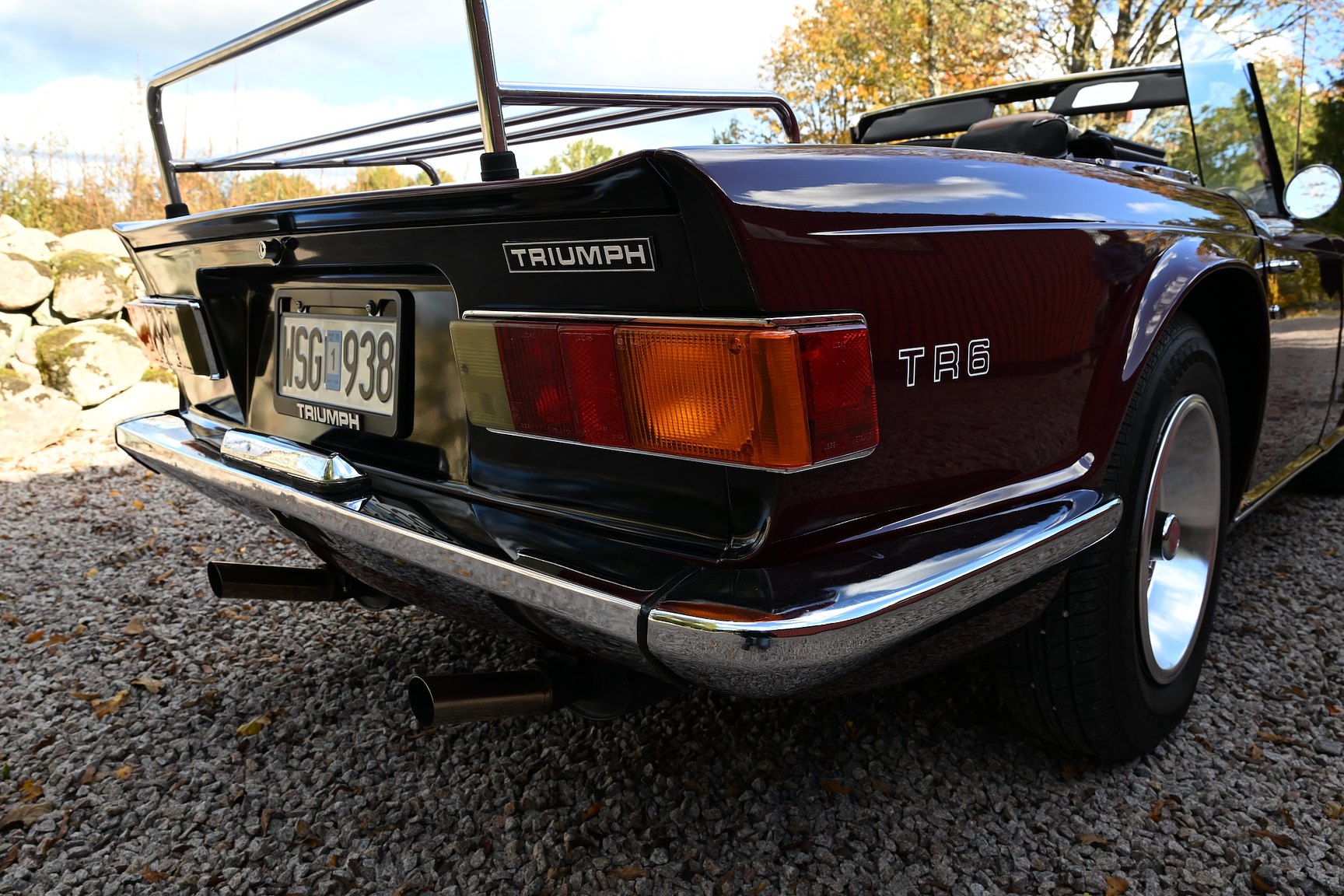 Exterior image of 1971 Triumph TR6