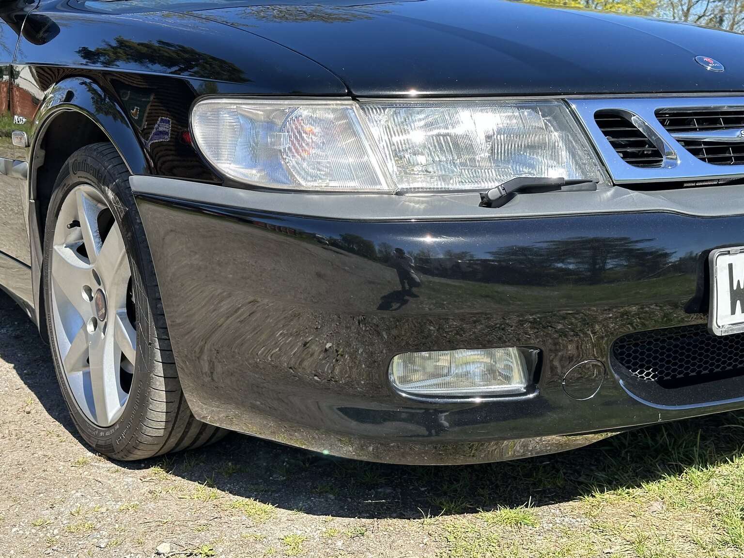 Exterior image of 2003 SAAB 9-3 Aero Turbo Cabriolet