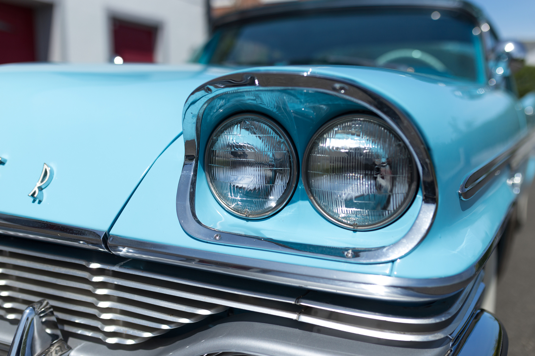 Exteriörbild på 1957 Chrysler New Yorker