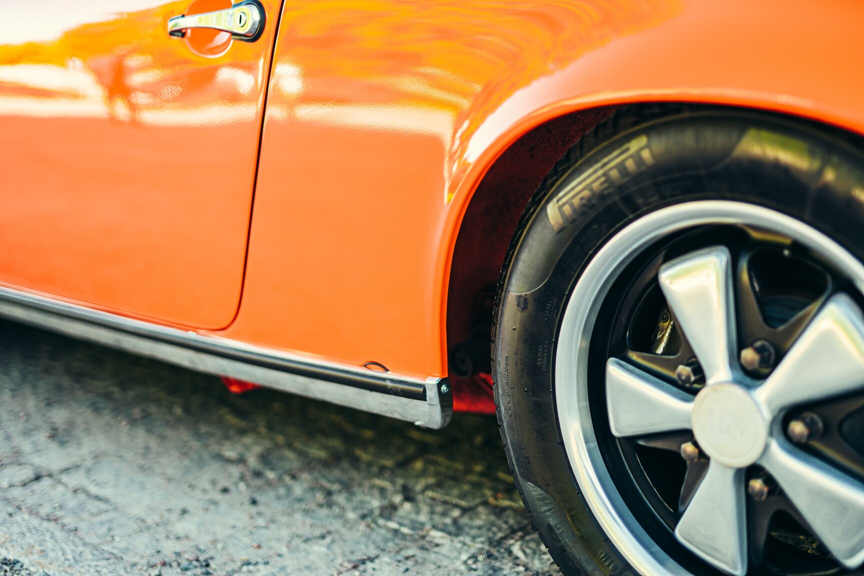 Exteriörbild på 1972 Porsche 911E