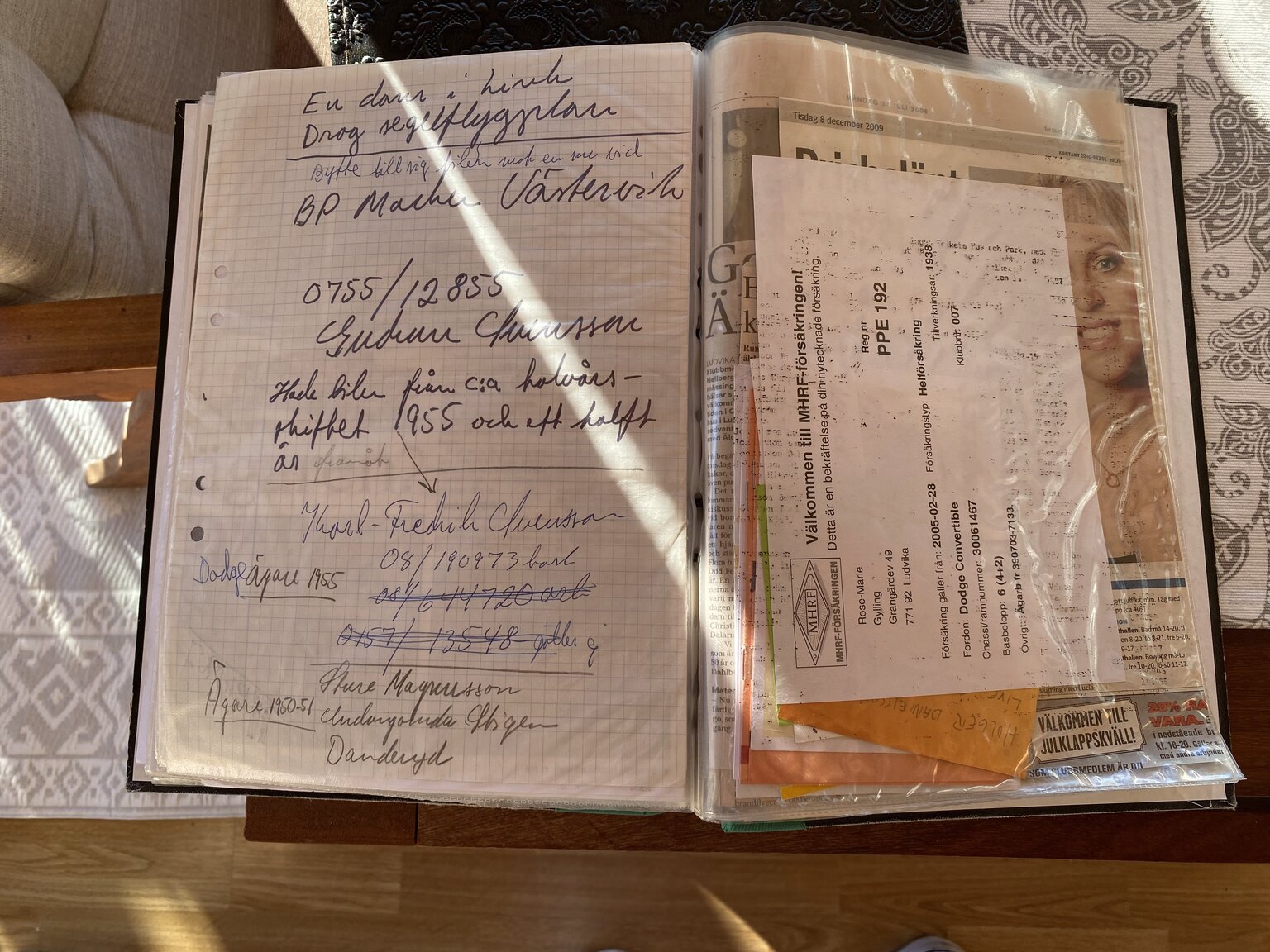 Documentation for 1938 Dodge Six Convertible Coupé