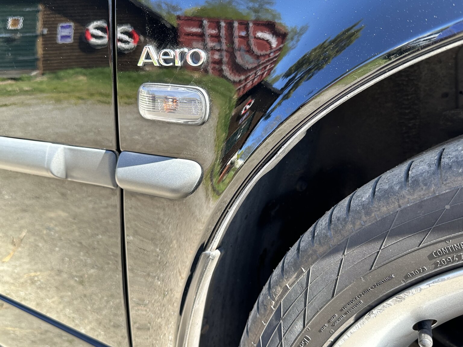 Exteriörbild på 2003 SAAB 9-3 Aero Turbo Cabriolet