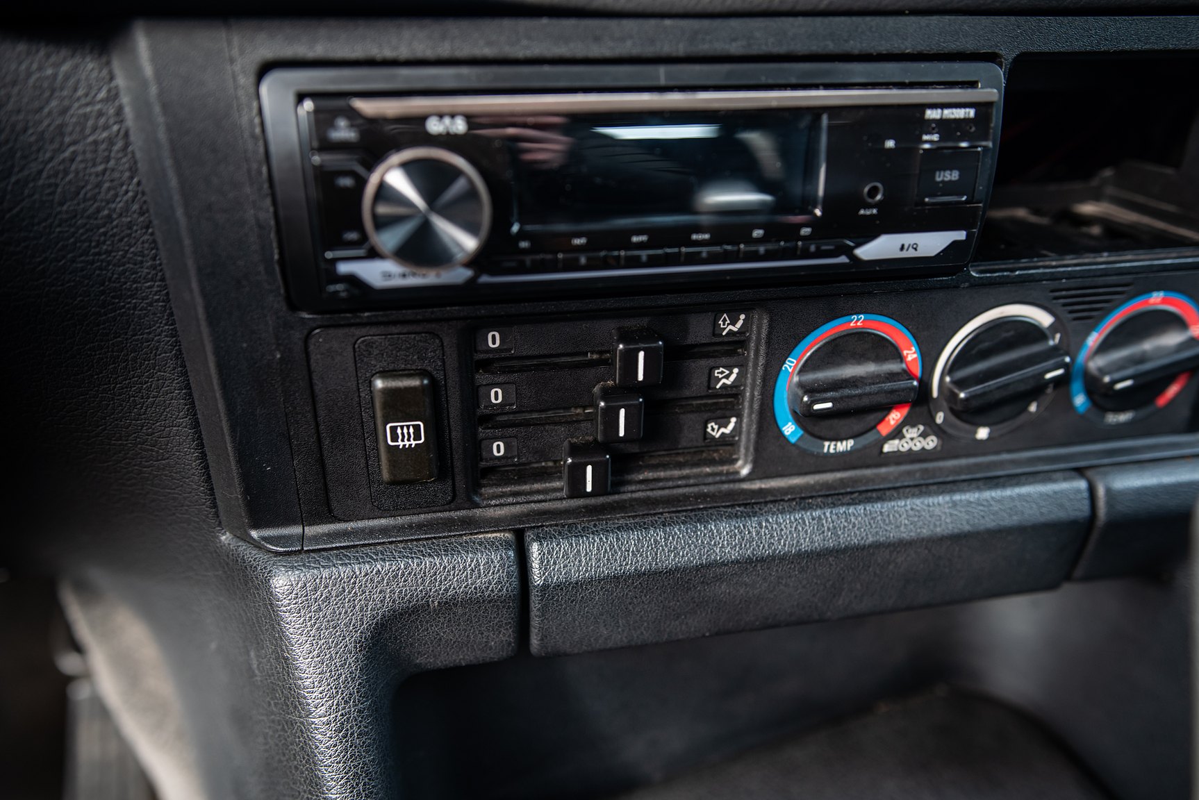 Interiörbild 1992 BMW 525i Touring Outlaw