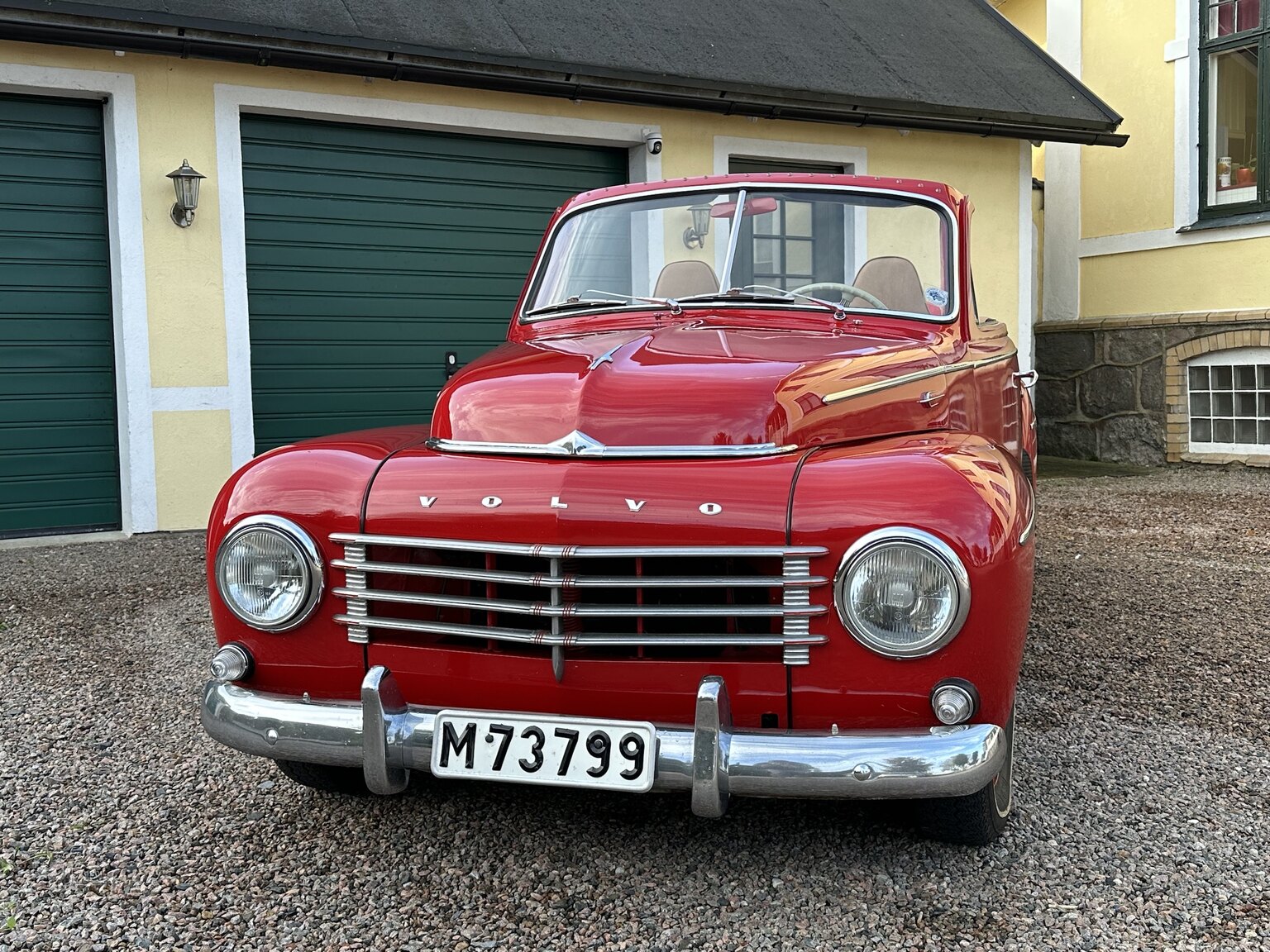 Exteriörbild på 1965 Volvo PV Cabriolet