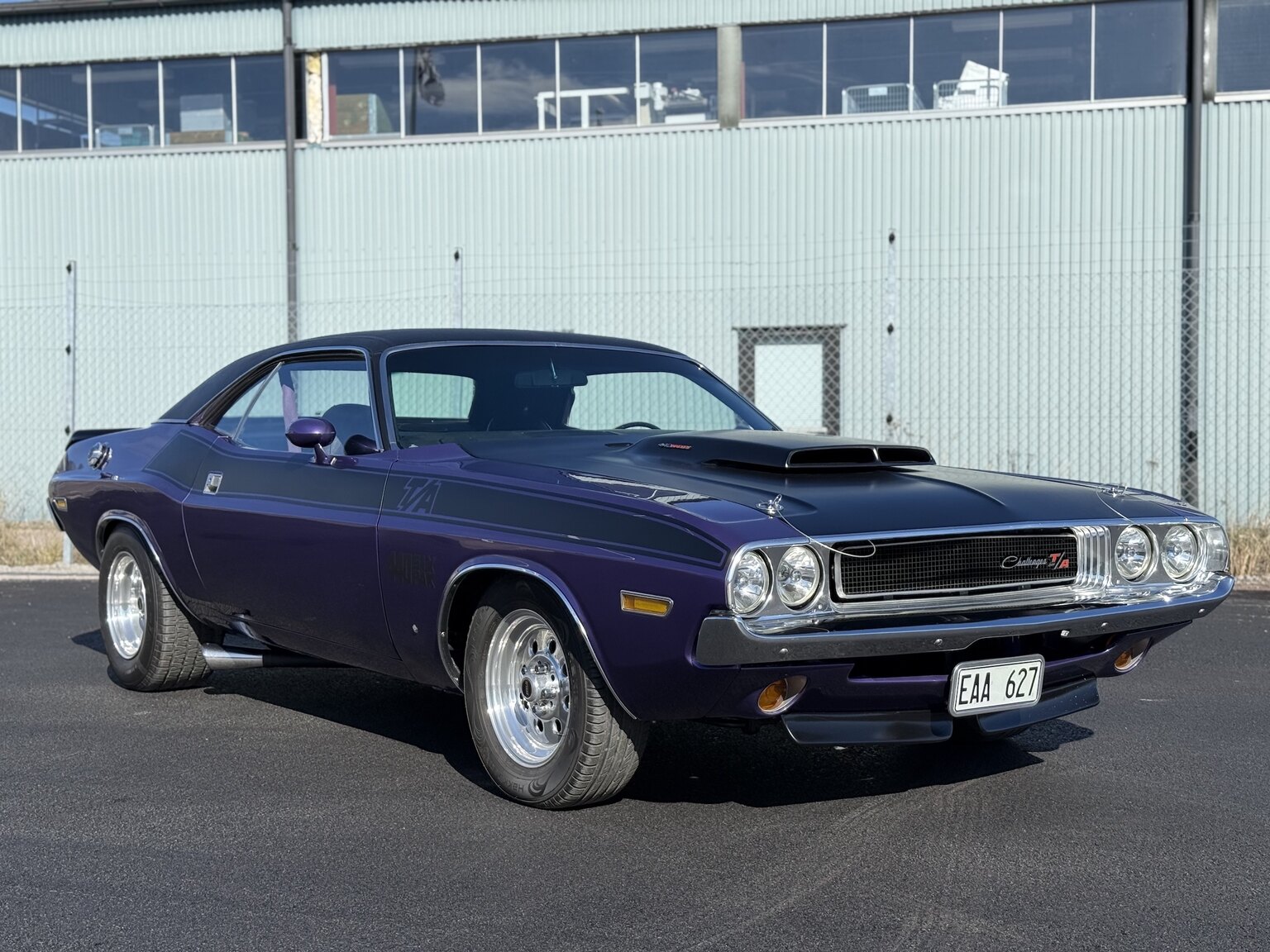 Exteriörbild på 1970 Dodge Challenger T/A 440 cui