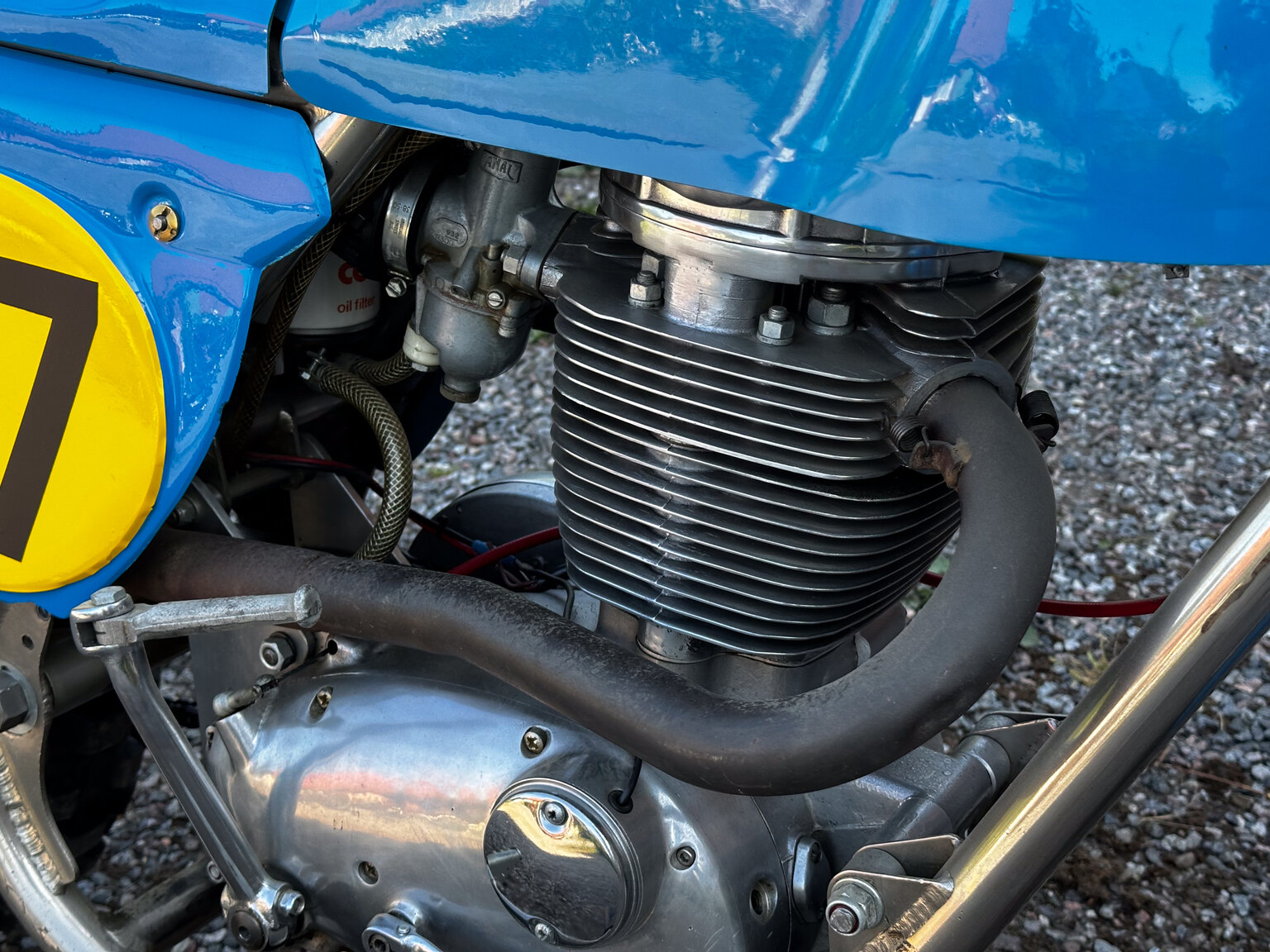 Image of 1971 BSA Rickman Métisse 500 mechanics