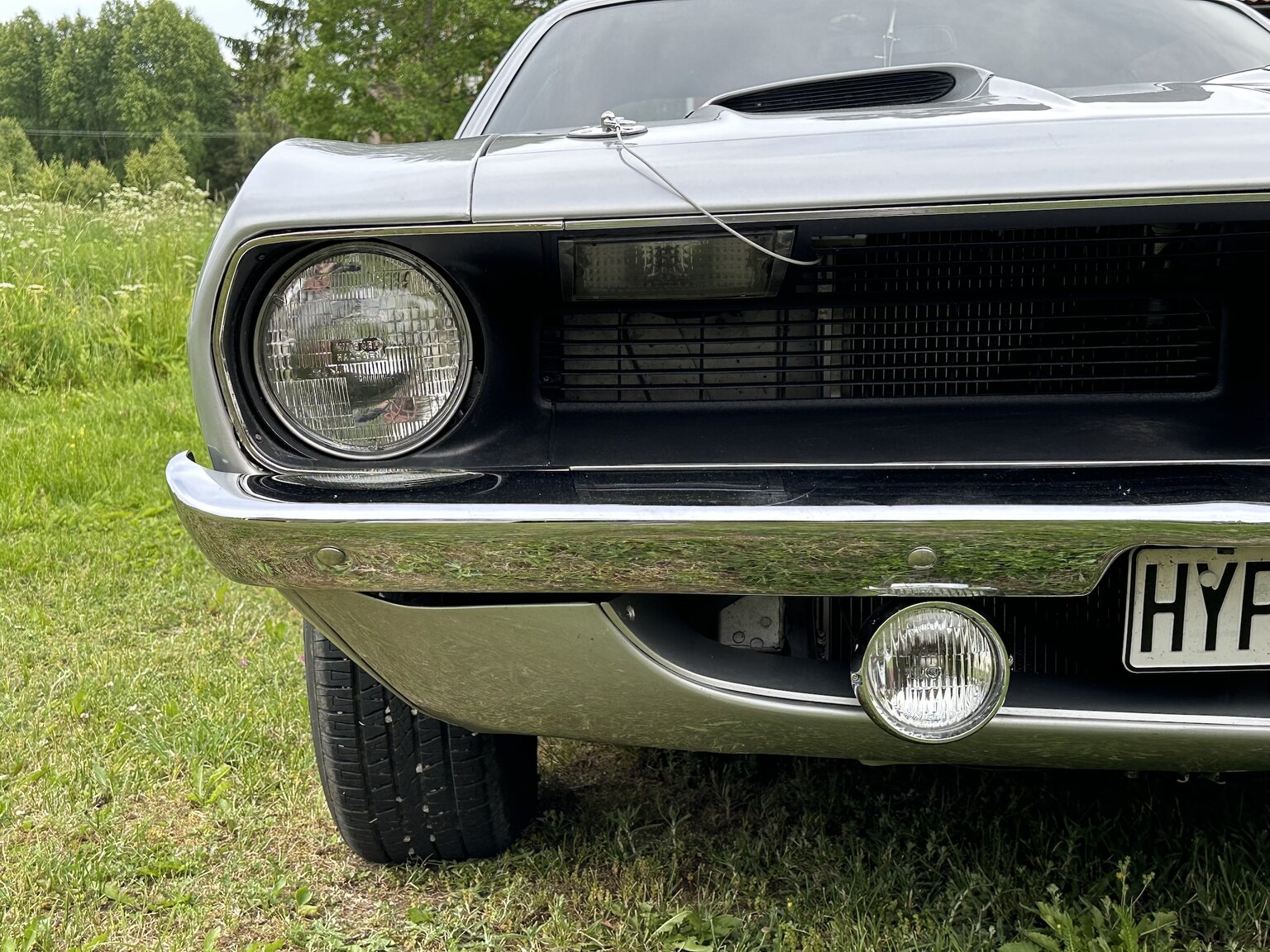 Exteriörbild på 1970 Plymouth Cuda 383