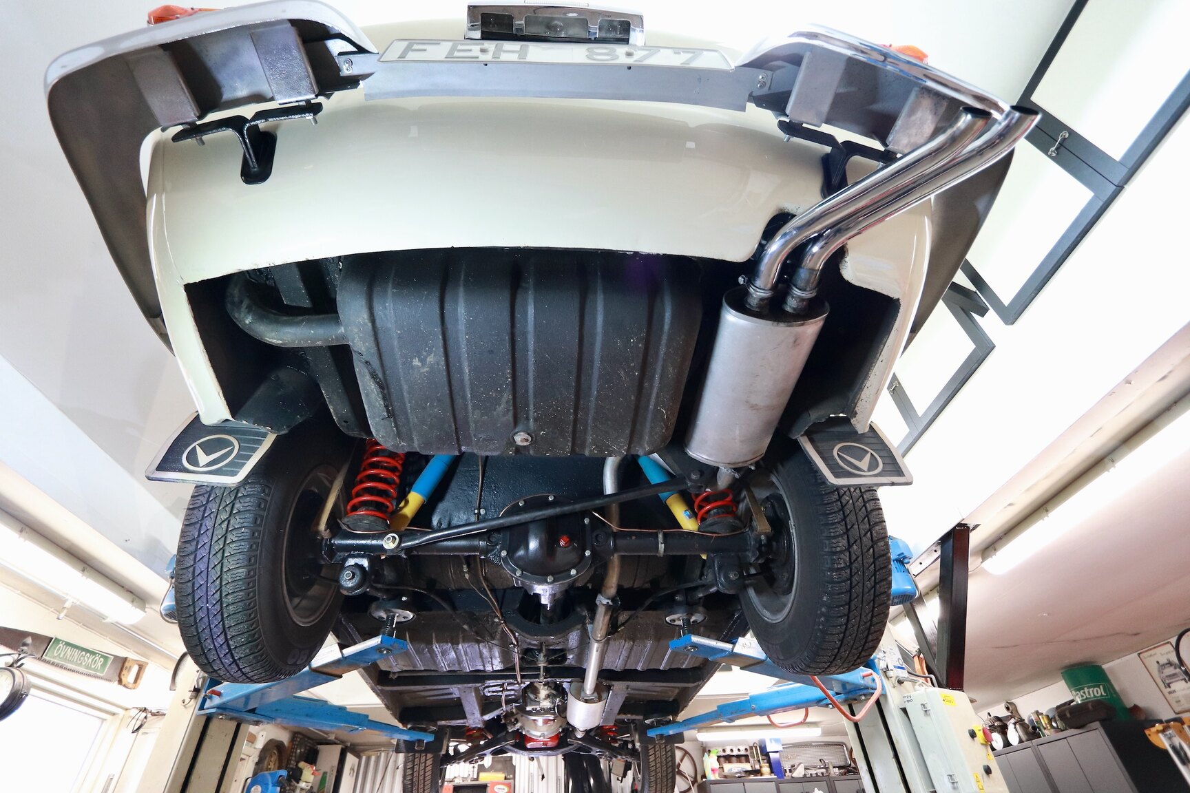 1964 Volvo P 1800S, Mekanik