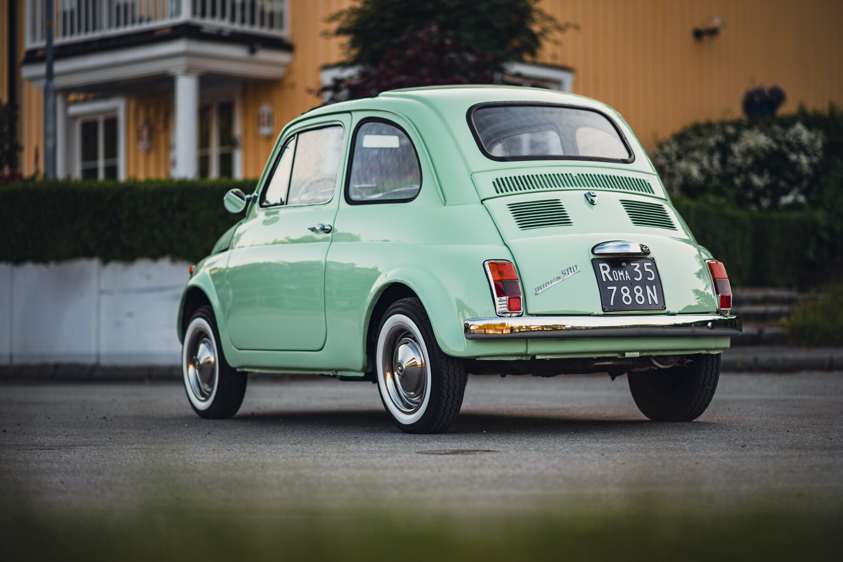 Exteriörbild på 1967 Fiat 500 "No Reserve Auction"