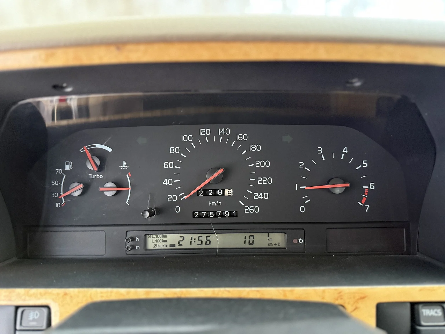 Innenraumfoto von 1996 Volvo 850R (13)