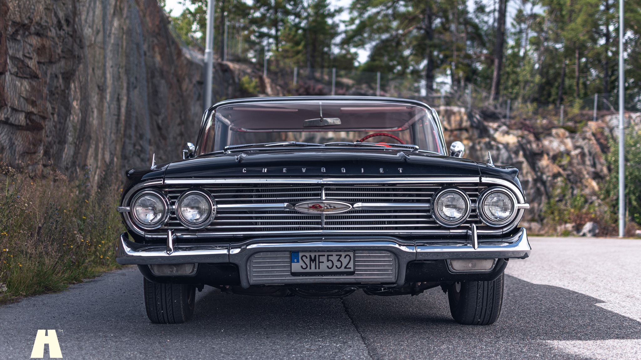 Exteriörbild på 1960 Chevrolet Impala Flattop 348 Bigblock (2)