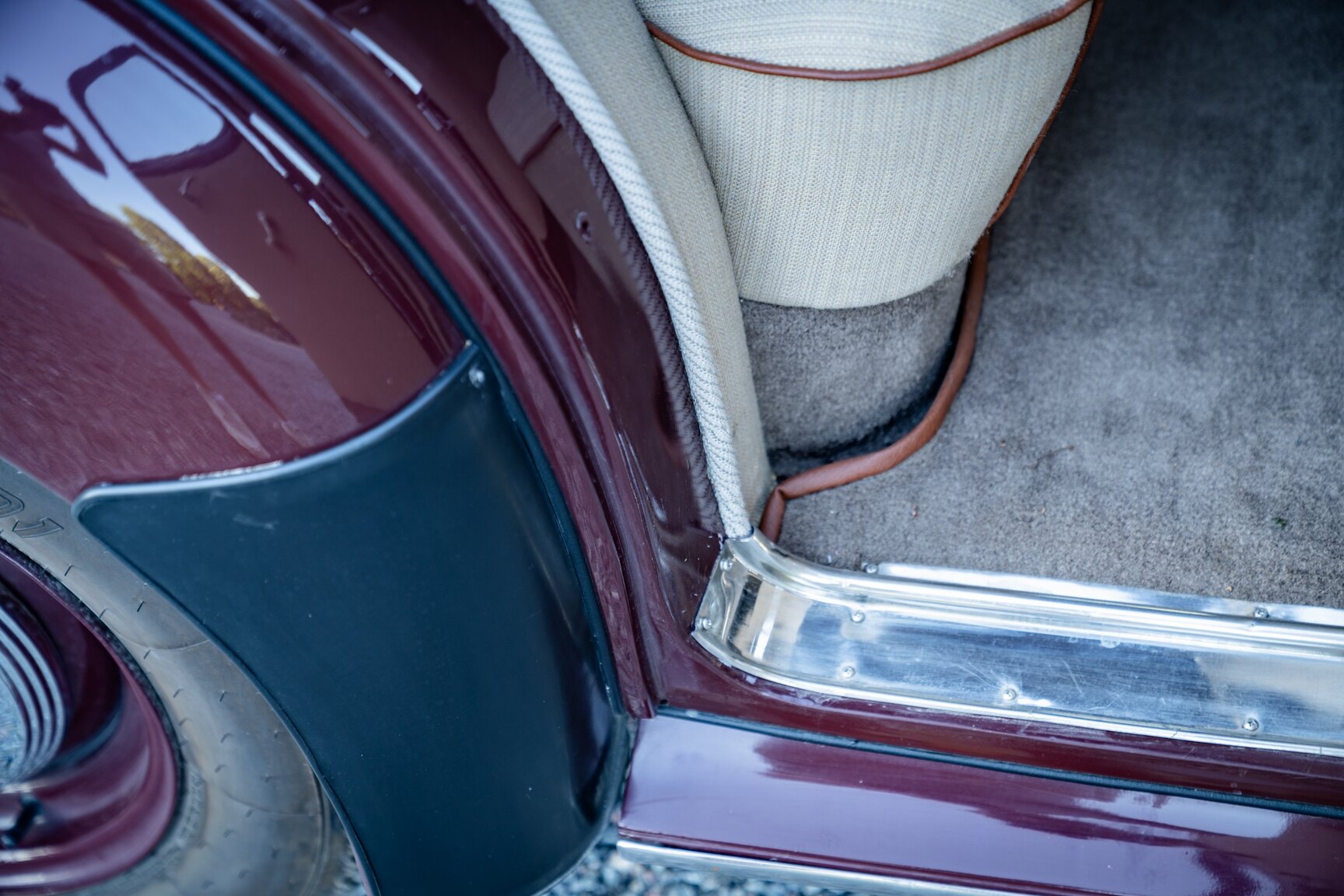 Interiörbild 1946 Volvo PV 60