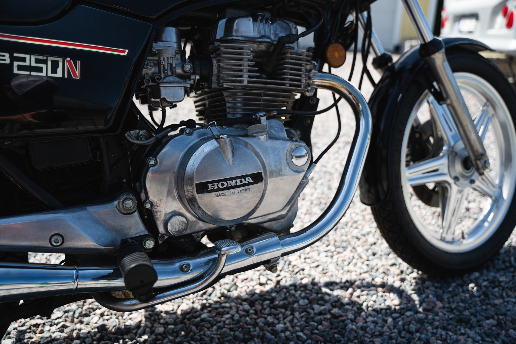 Image of 1981 Honda CB250N mechanics