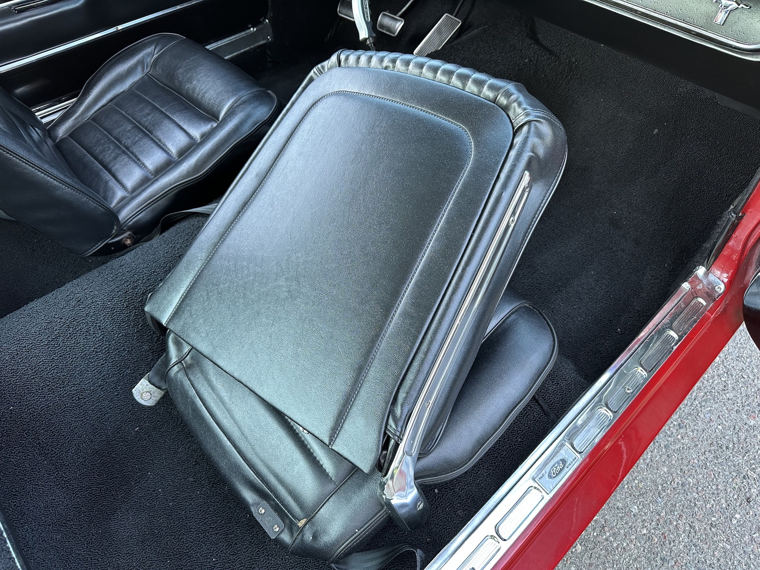 Interior image of 1965 Ford Mustang 289 Fastback
