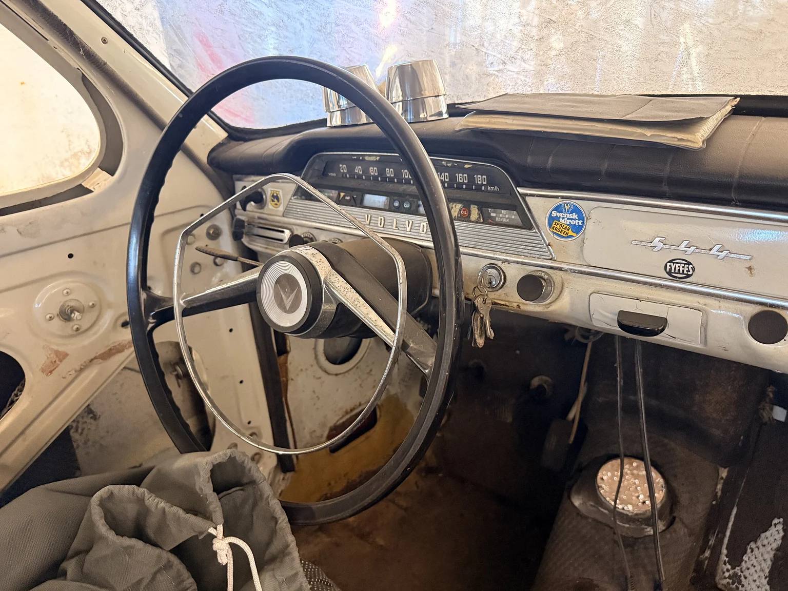 Innenraumfoto von 1965 Volvo PV 544F (23)