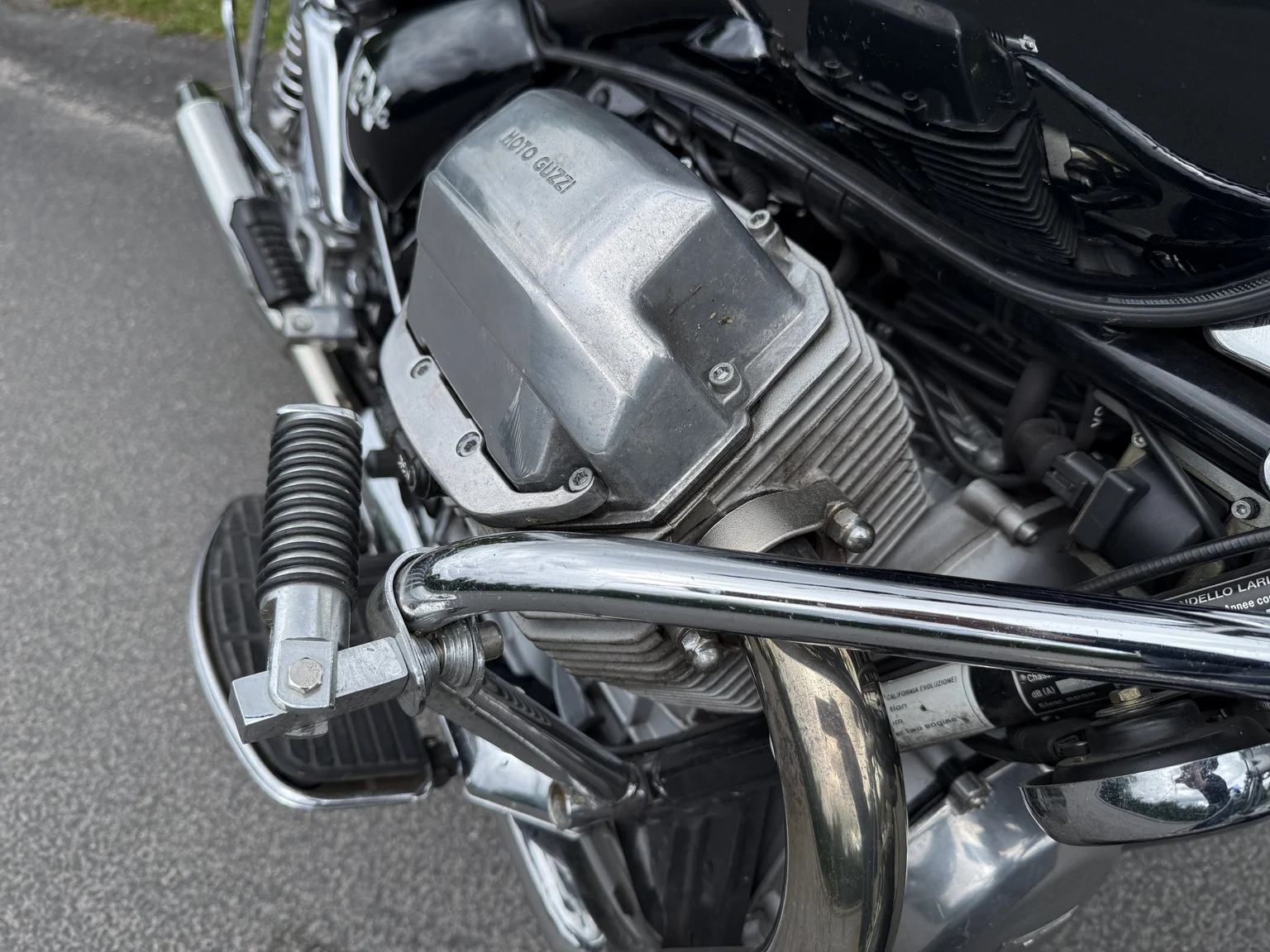 2001 Moto Guzzi California EV (9), Mekanik