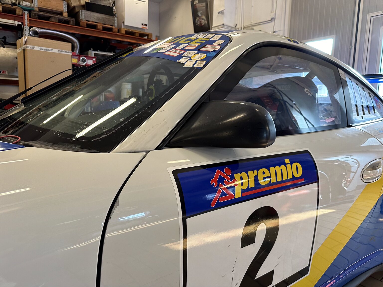 Exteriörbild på Porsche 997 Cup