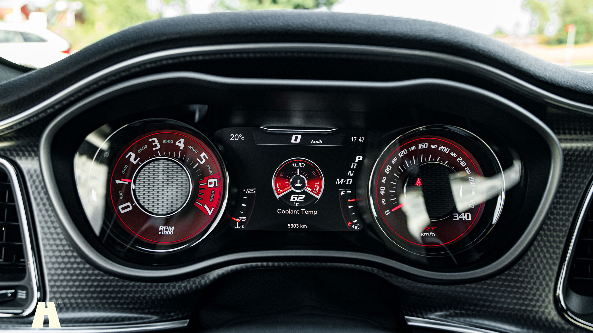 Interior image of 2018 Dodge Challenger Hellcat