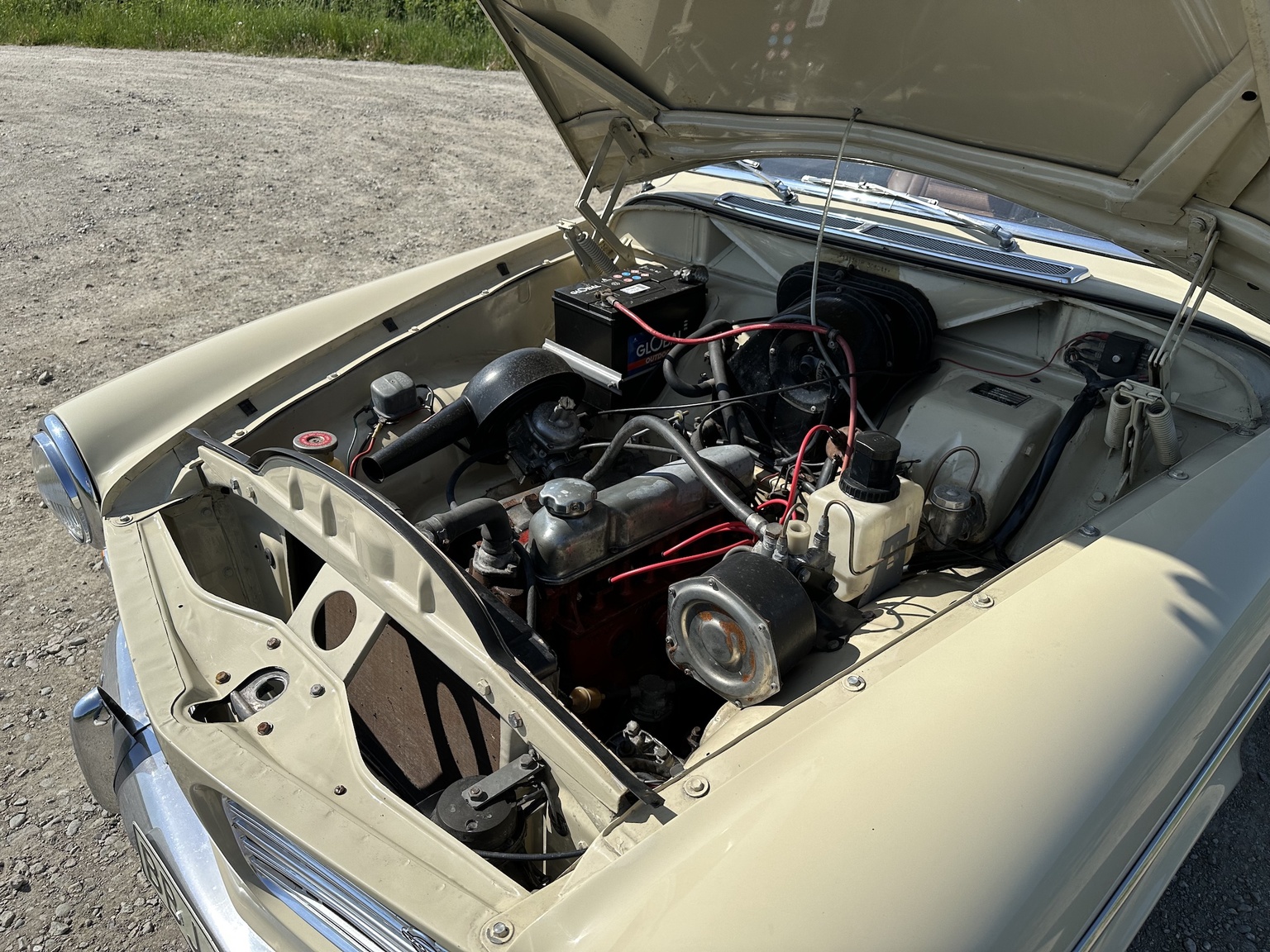 Interiörbild 1968 Volvo Amazon 121