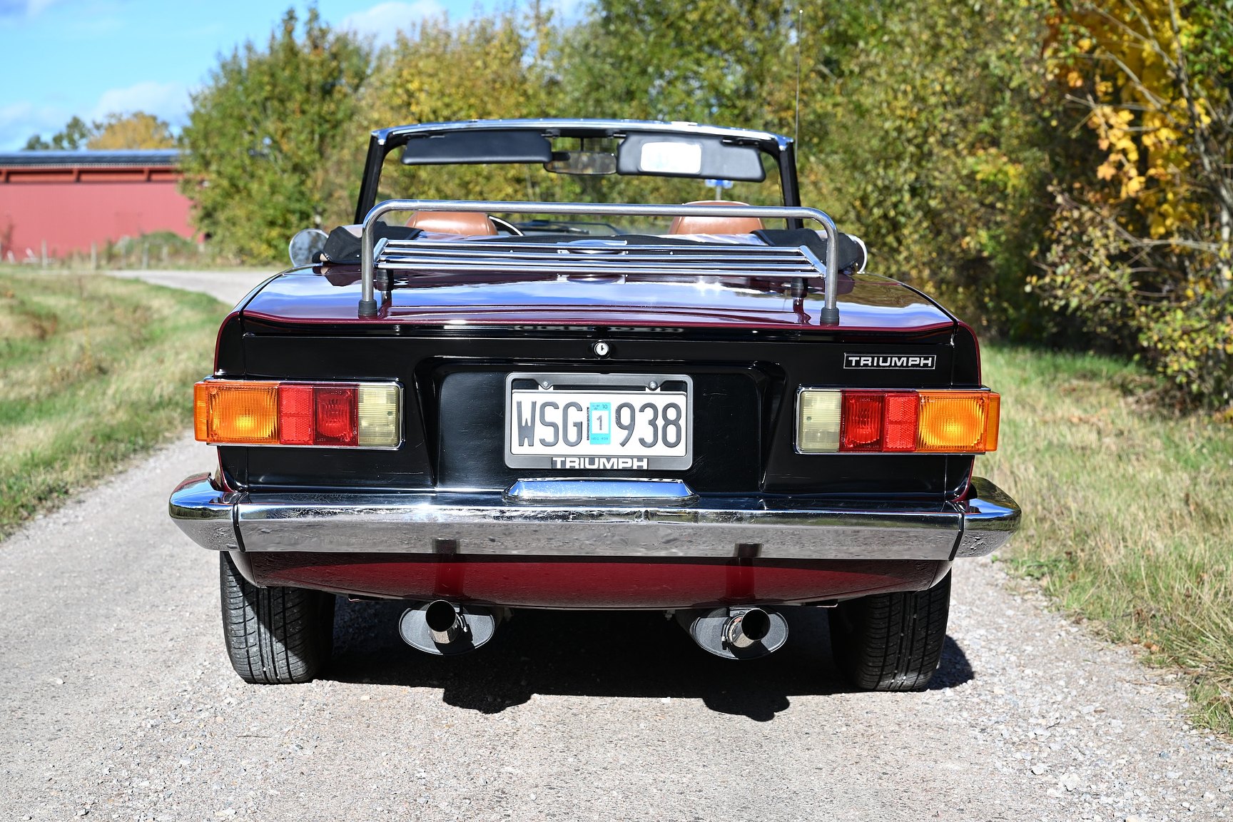 Exterior image of 1971 Triumph TR6