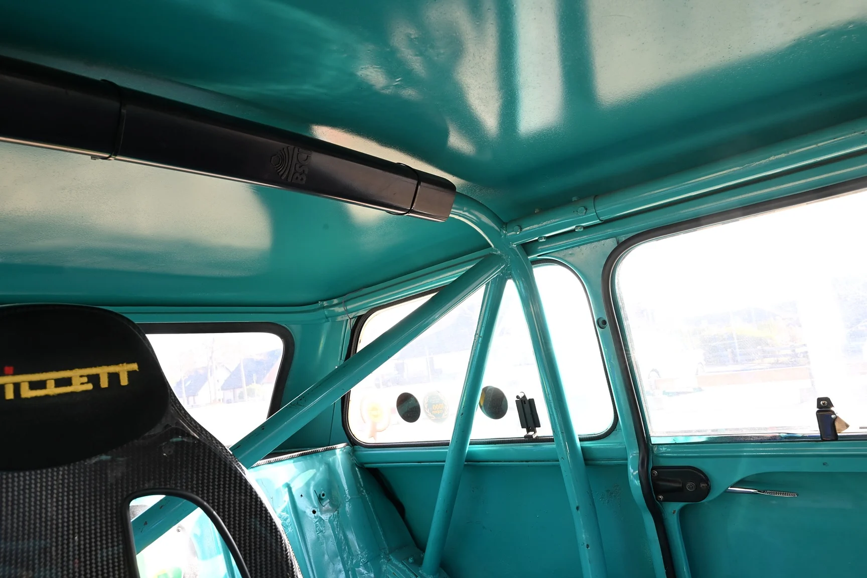 Interiörbild 1964 BMC  Cooper 970S (8)