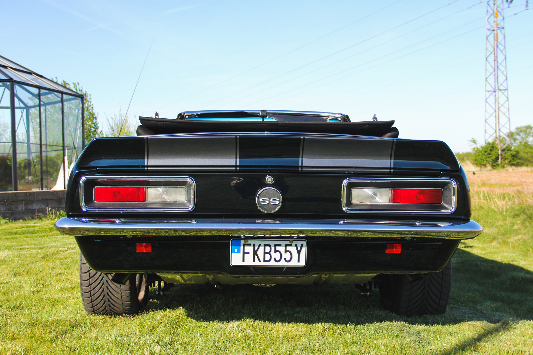 Exteriörbild på 1967 Chevrolet Camaro 383ci Convertible (3)