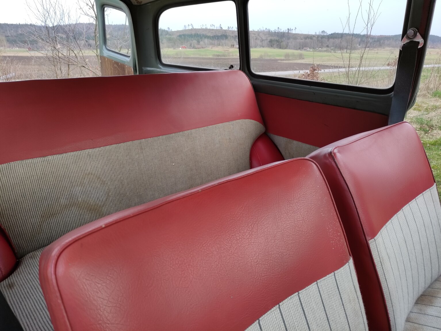 Innenraumfoto von 1960 Volvo P210 Duett