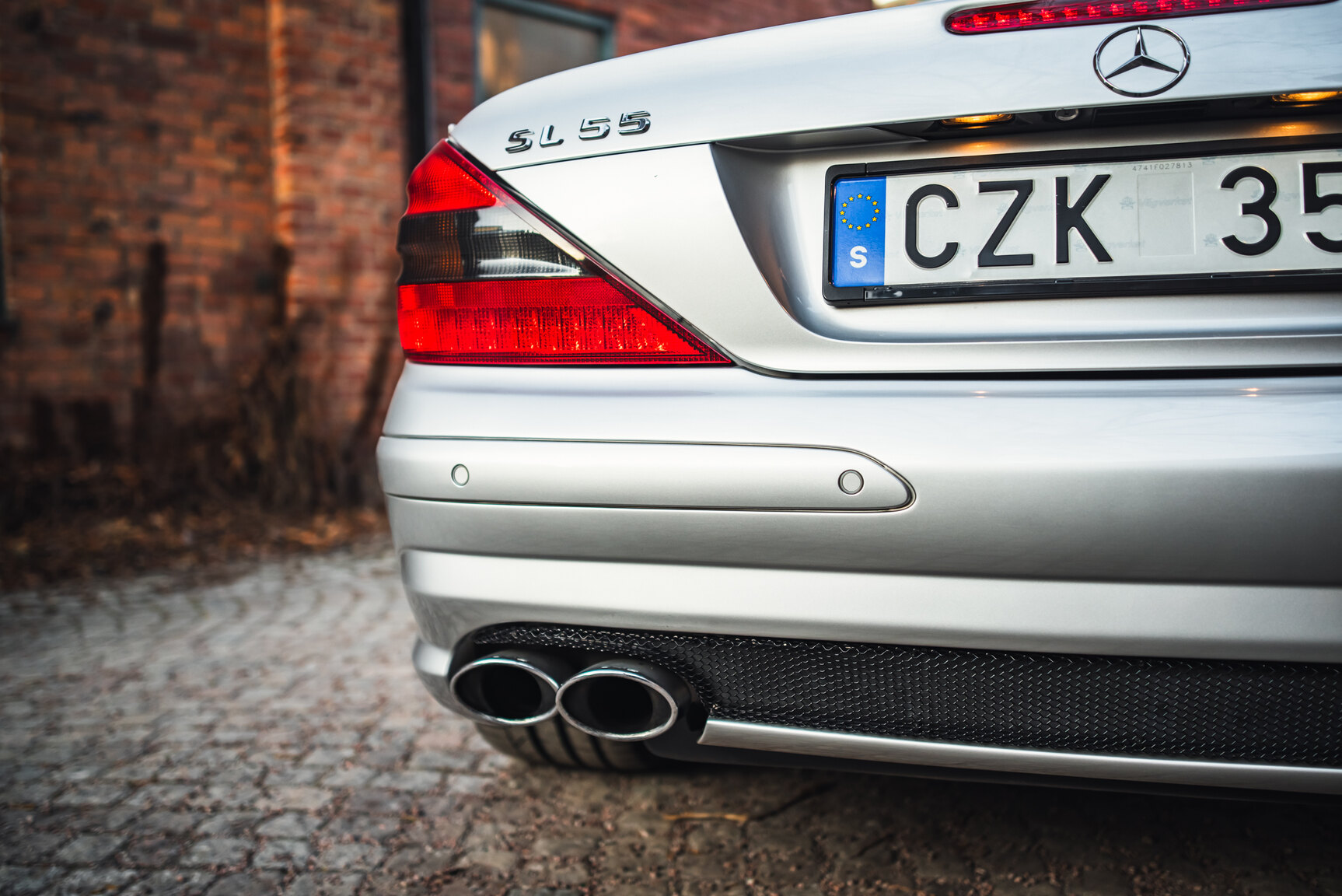 Exteriörbild på 2003 Mercedes-Benz SL 55 AMG