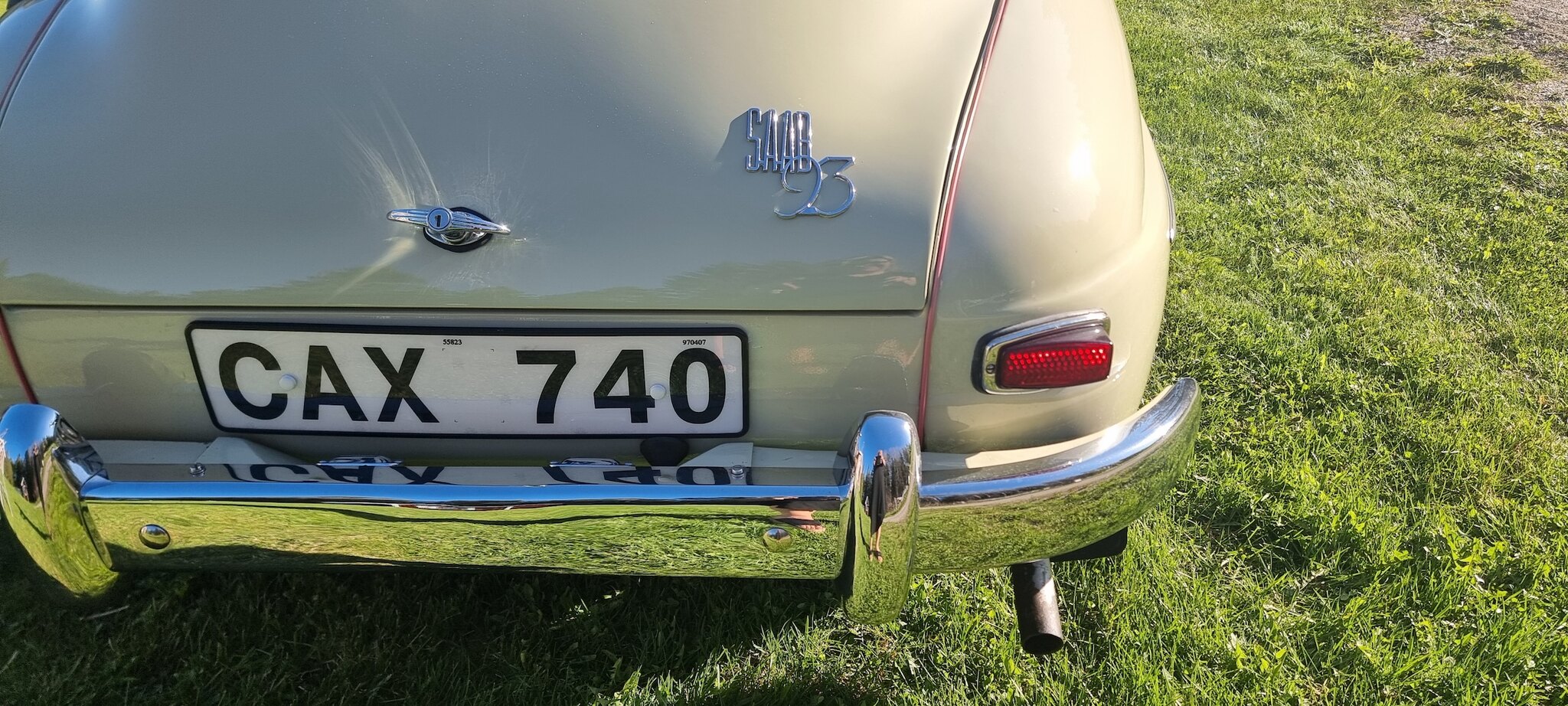 Aussenfoto 1959 SAAB 93B Deluxe