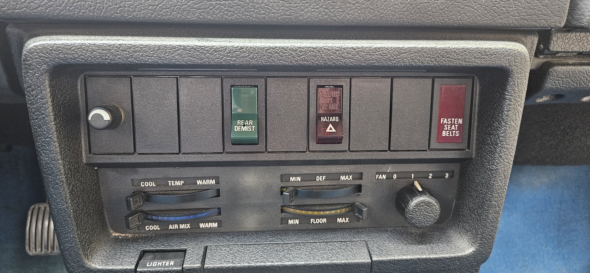Interiörbild 1977 Volvo 242