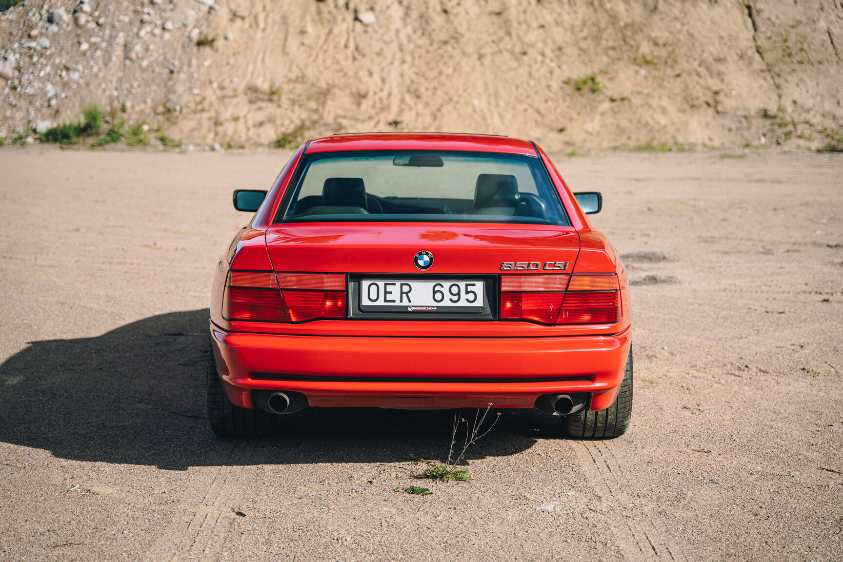 Exteriörbild på 1991 BMW 850 i Manuell 1000hk