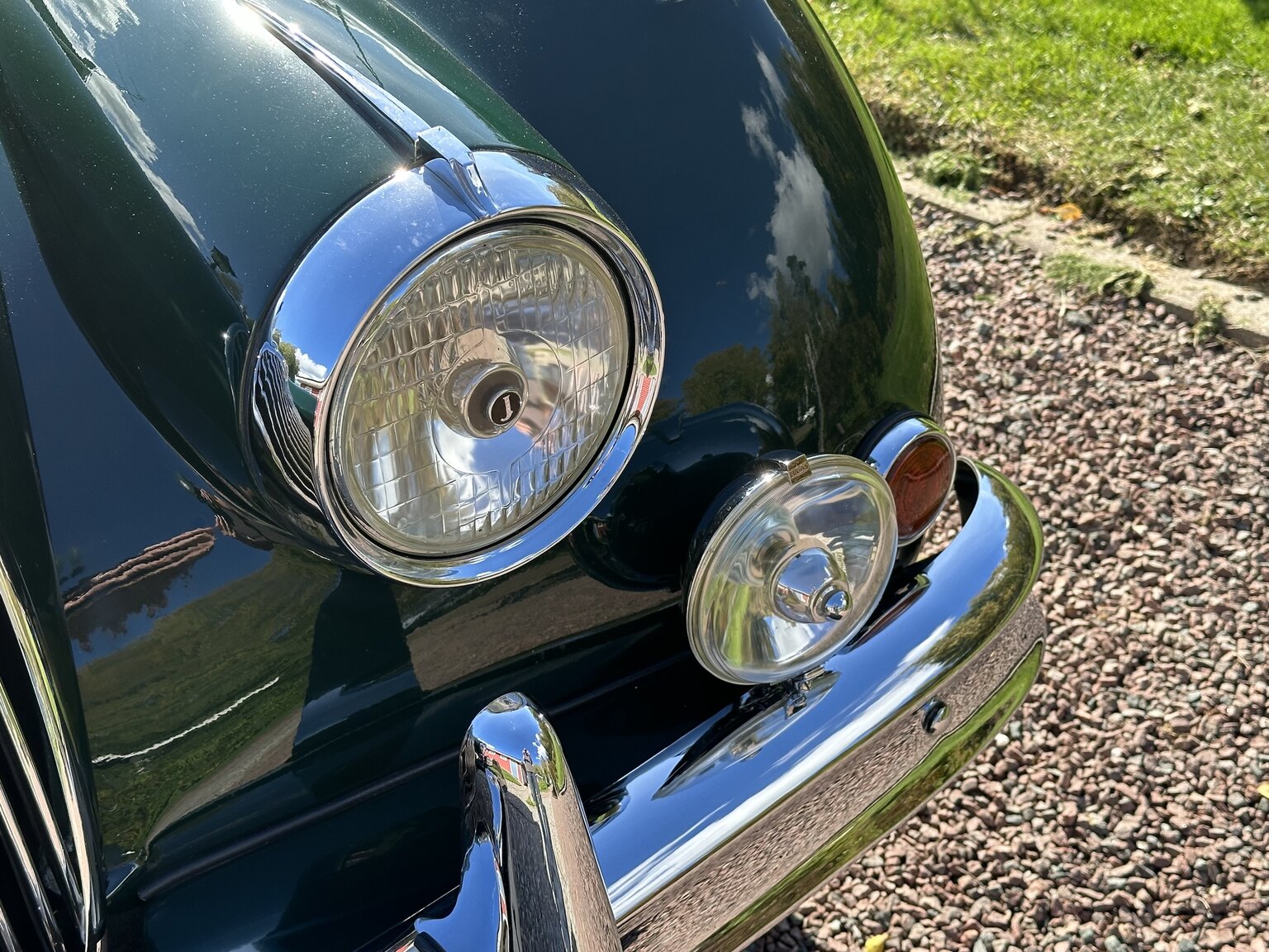 Exterior image of 1958 Jaguar XK150