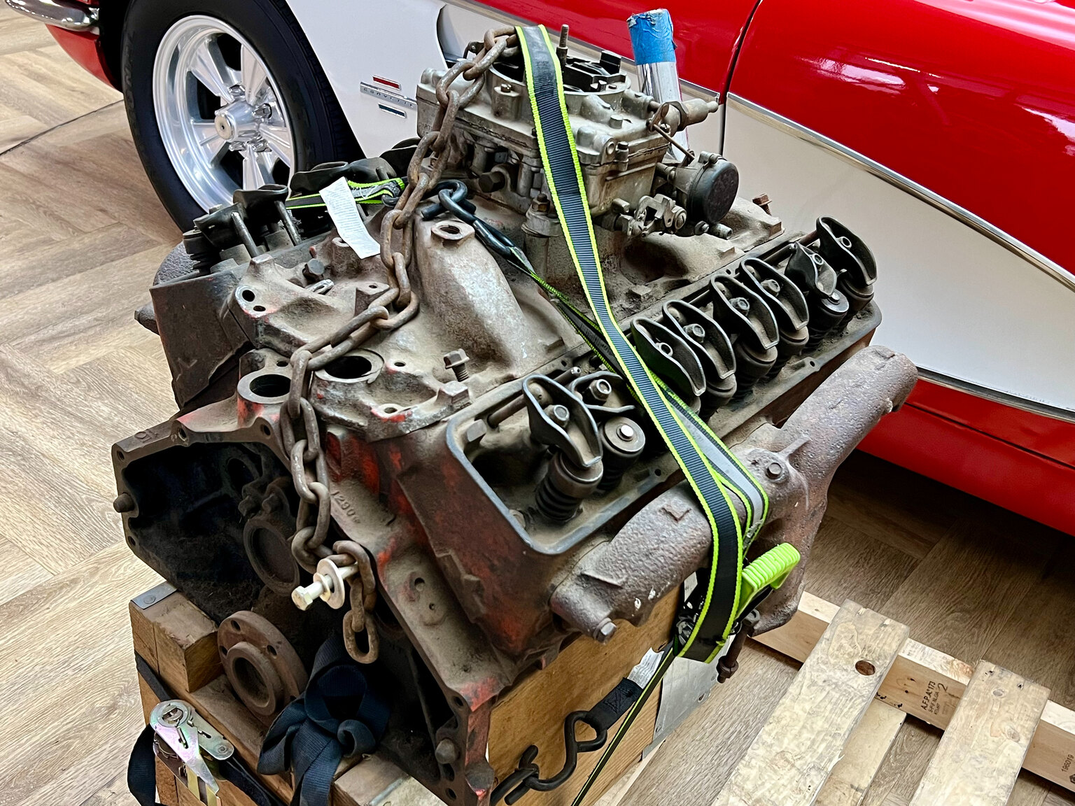 Image of 1960 Chevrolet Corvette C1 mechanics