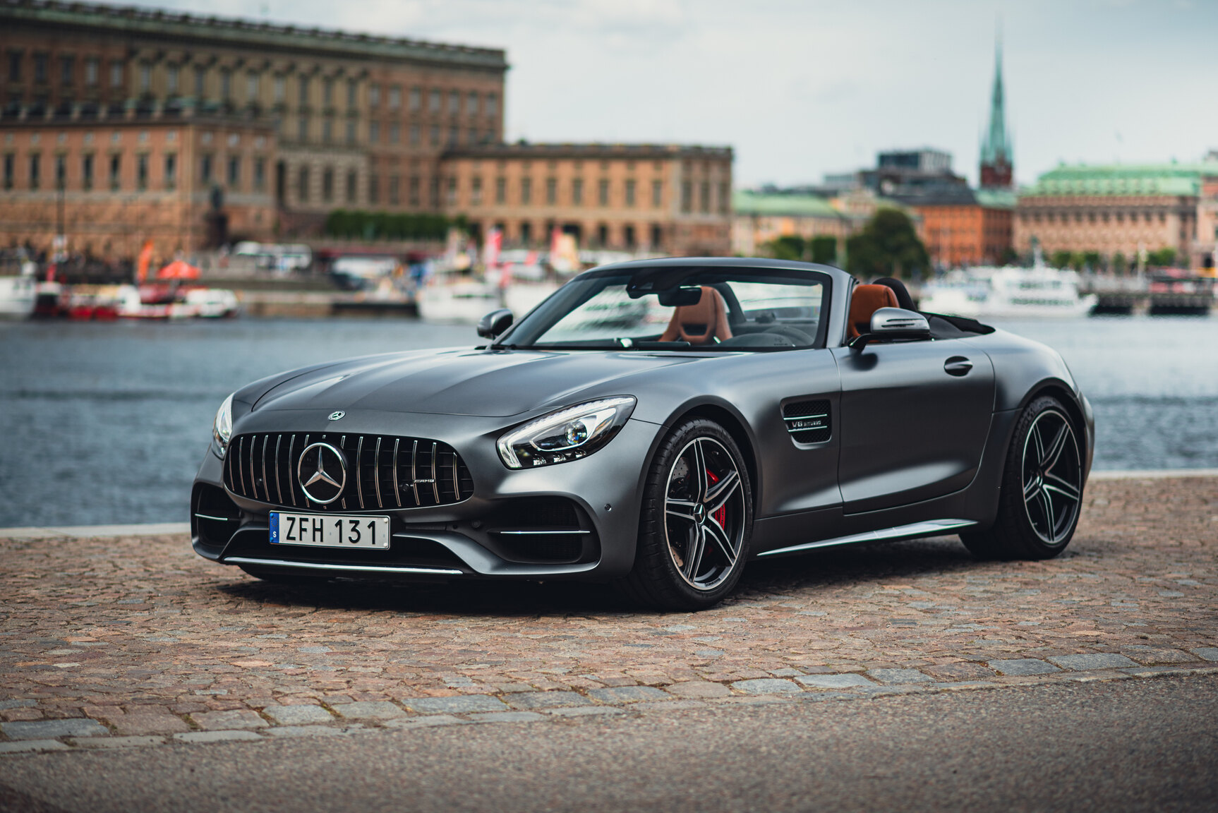 Exterior image of 2018 Mercedes-Benz AMG GT C