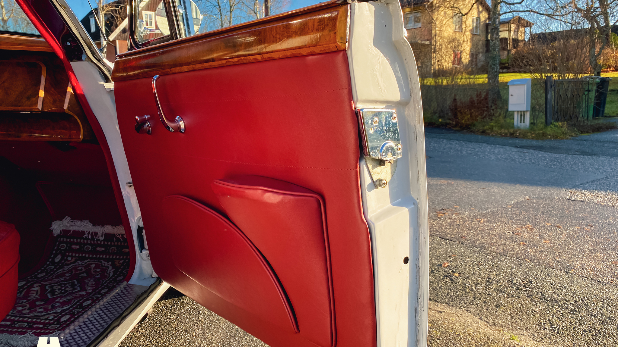 Innenraumfoto von 1961 Jaguar Mark 2