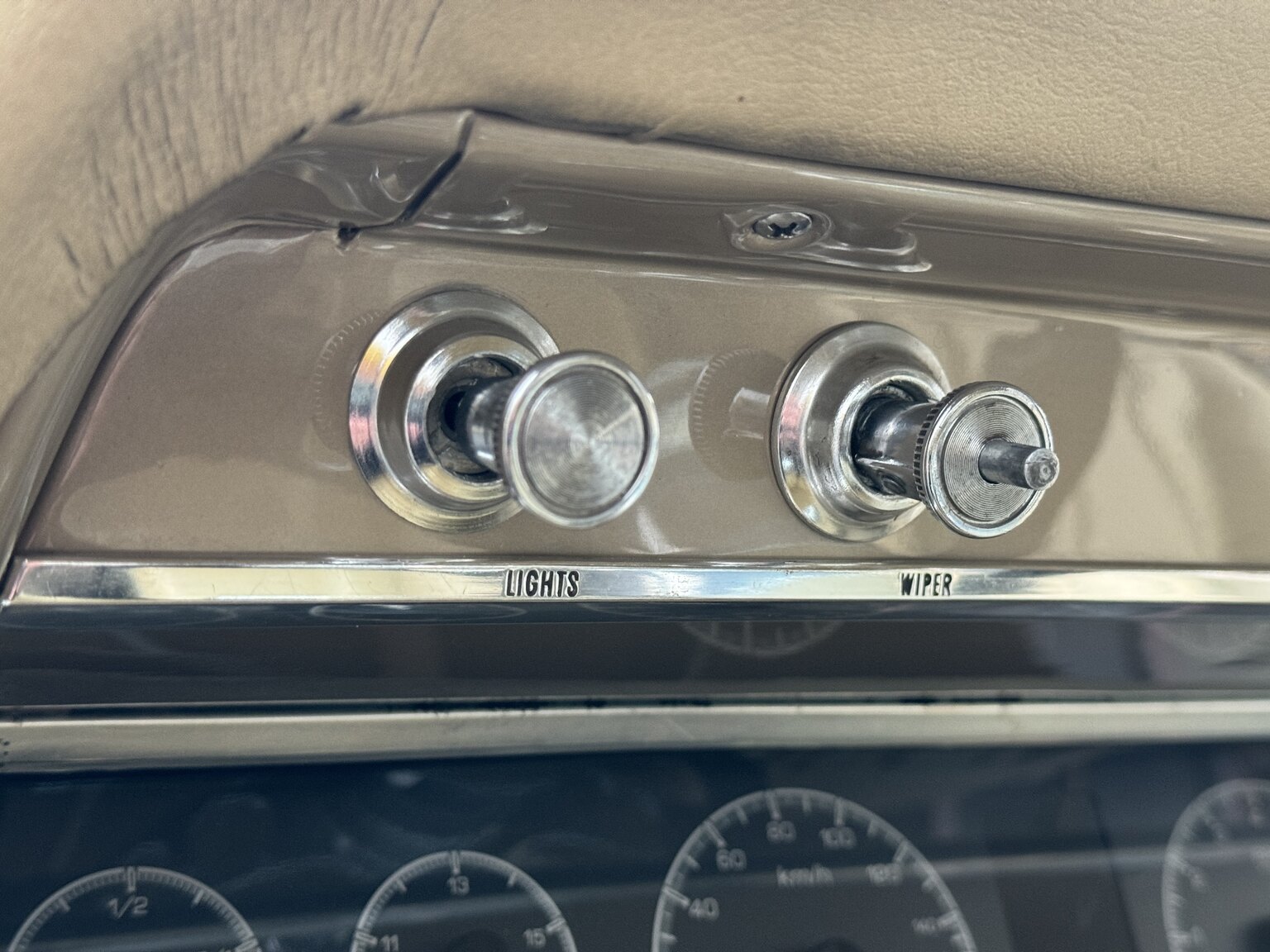 Interiörbild 1966 Chevrolet Chevelle Pro-touring
