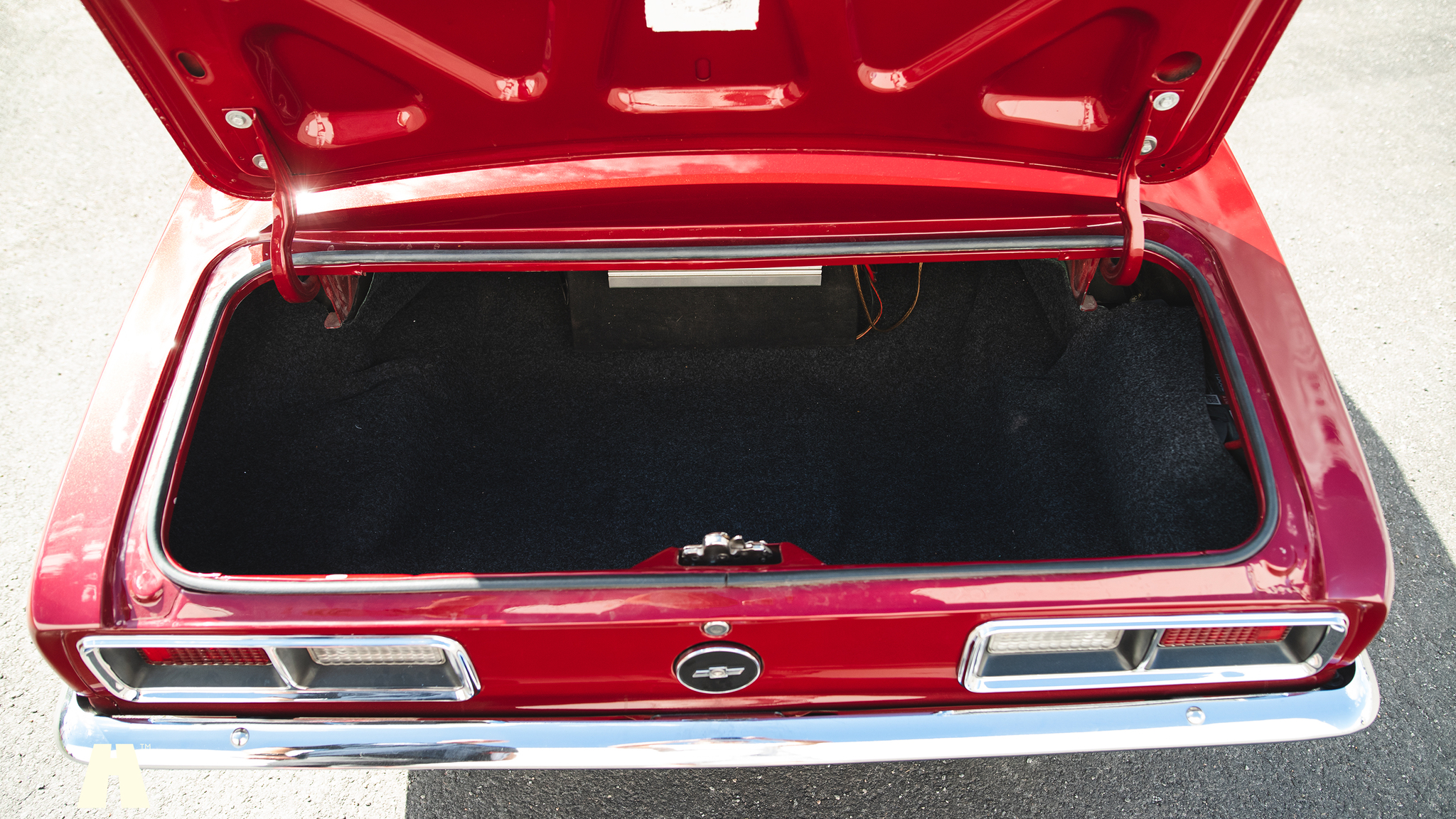Interiörbild 1967 Chevrolet Camaro Pro Touring