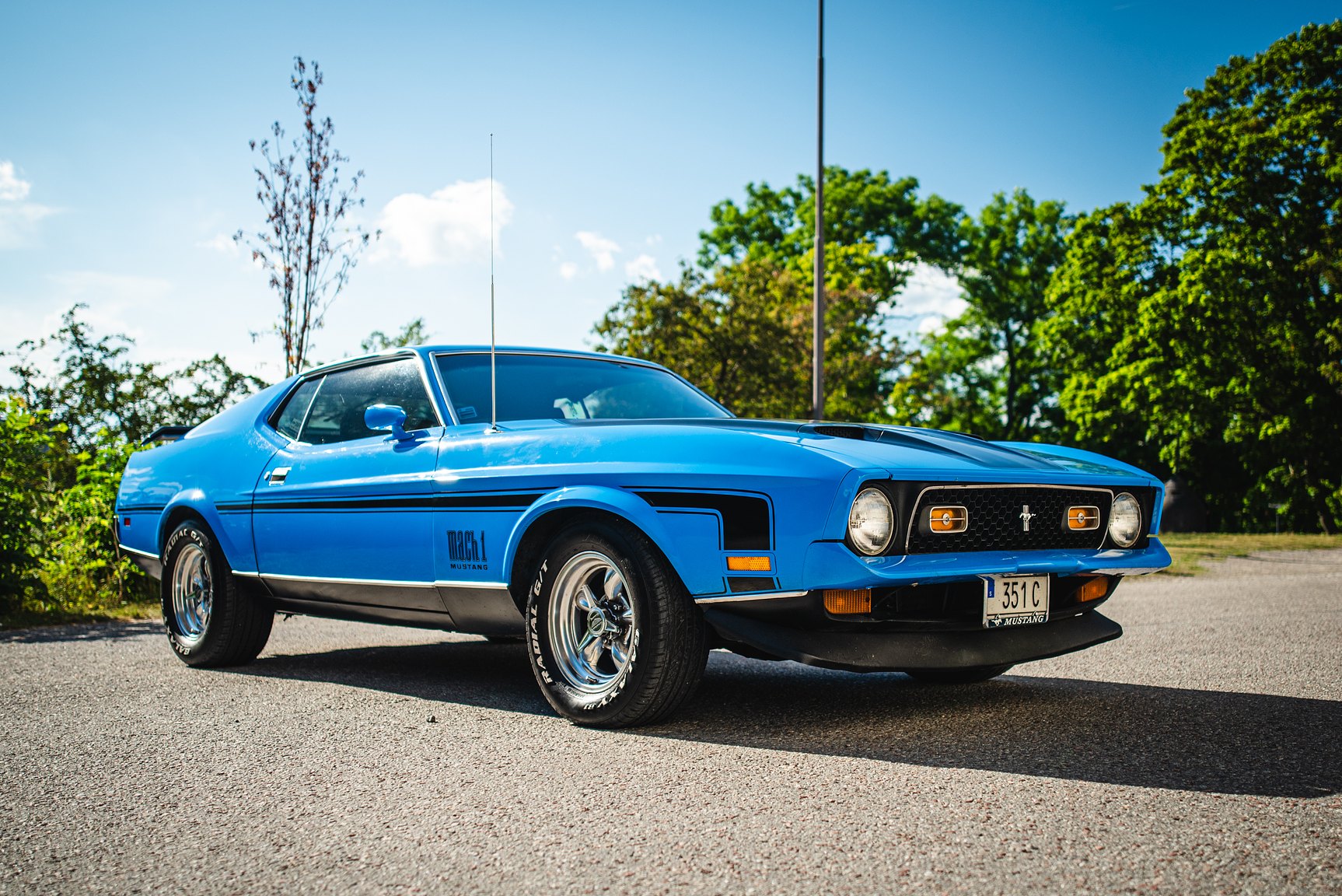 Exterior image of 1971 Ford Mustang Mach 1