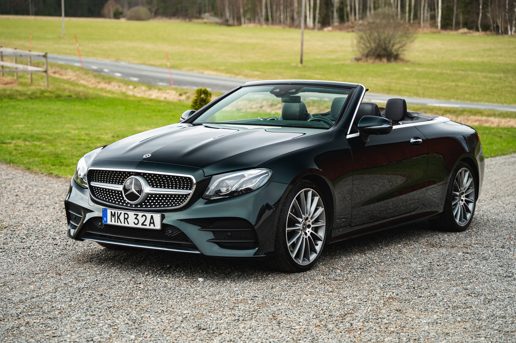 Exterior image of 2019 Mercedes-Benz E300 Cabriolet